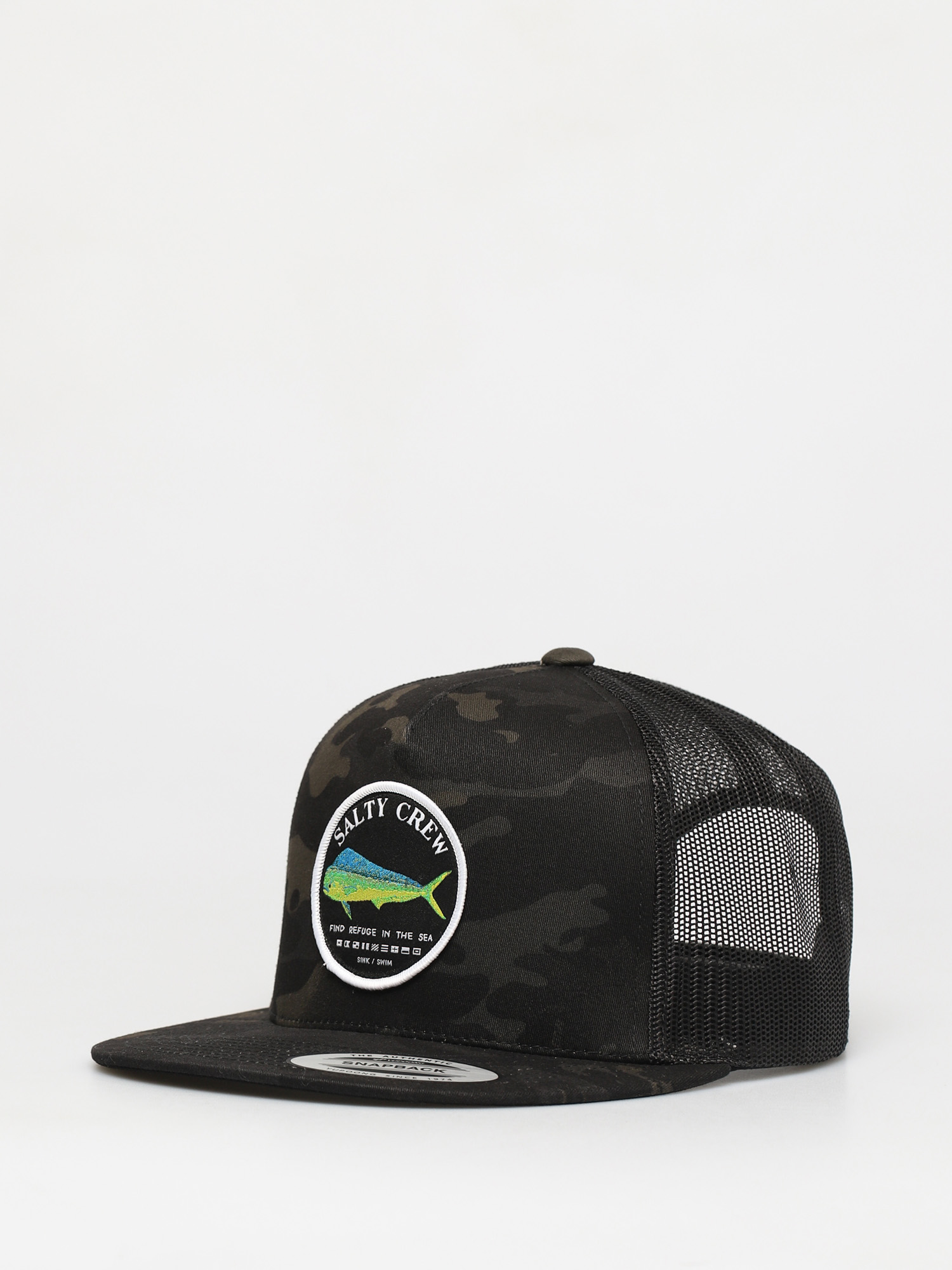 Czapka z daszkiem Salty Crew Dos Mahi Trucker ZD (multicam black)