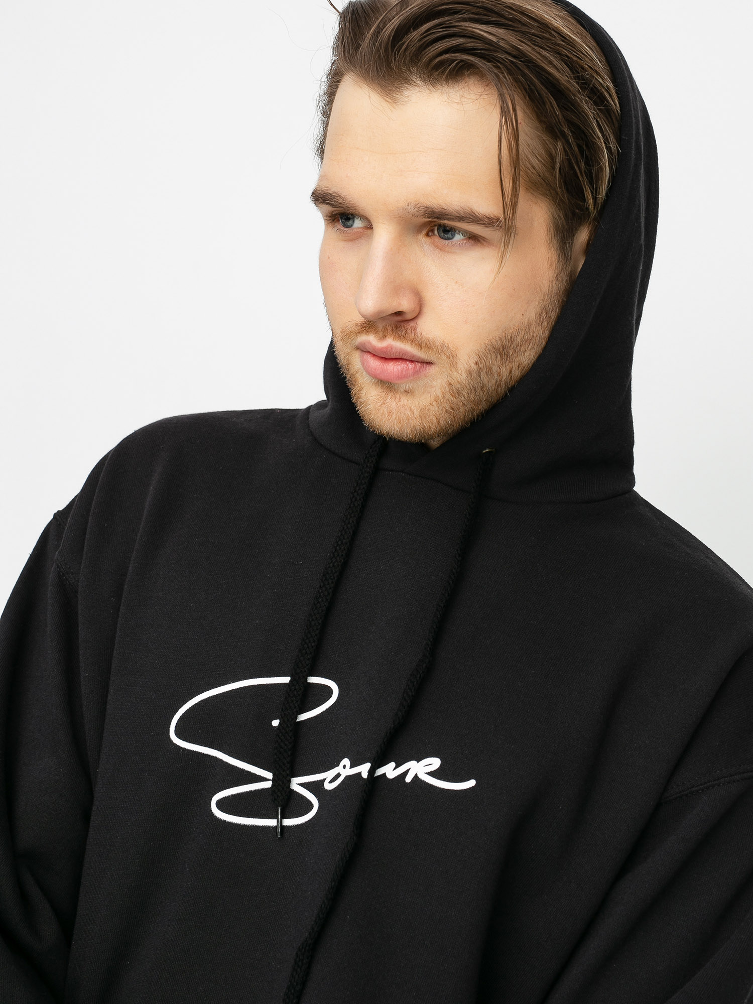 Bluza z kapturem Sour Solution Sourglass HD (black)