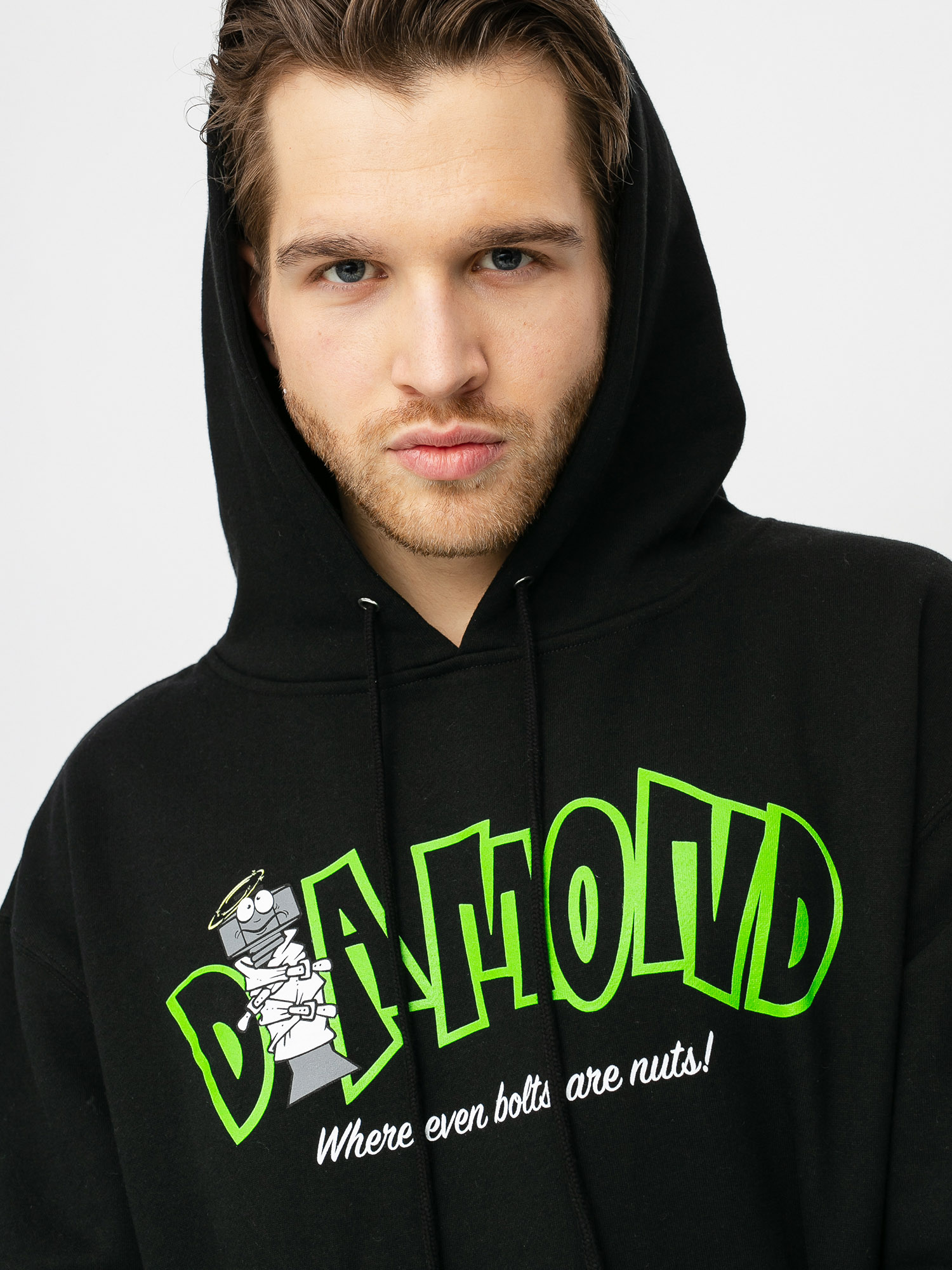 Bluza z kapturem Diamond Supply Co. Nut House HD (black)