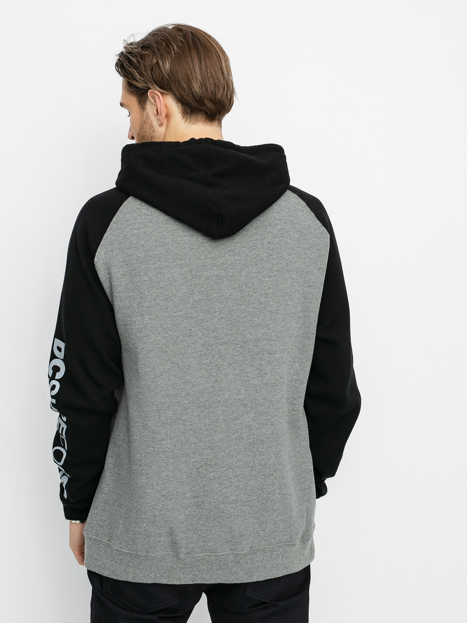 Bluza z kapturem DC Skate Contrast HD (grey heather)