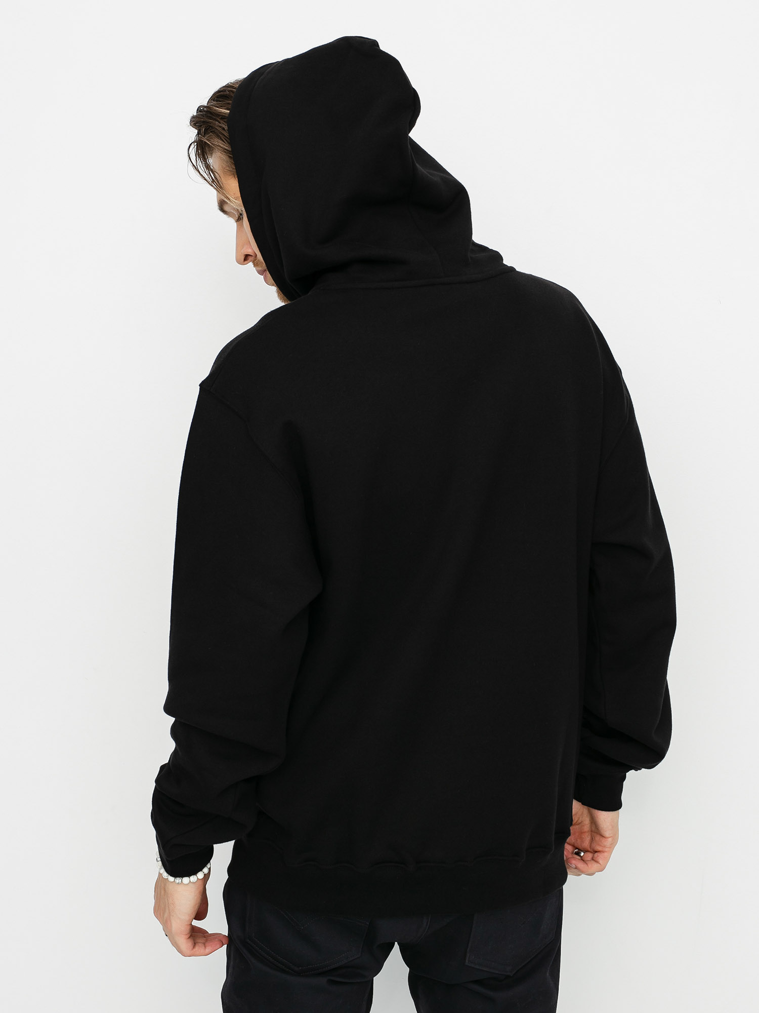 Bluza z kapturem Polar Skate Uzi HD (black)