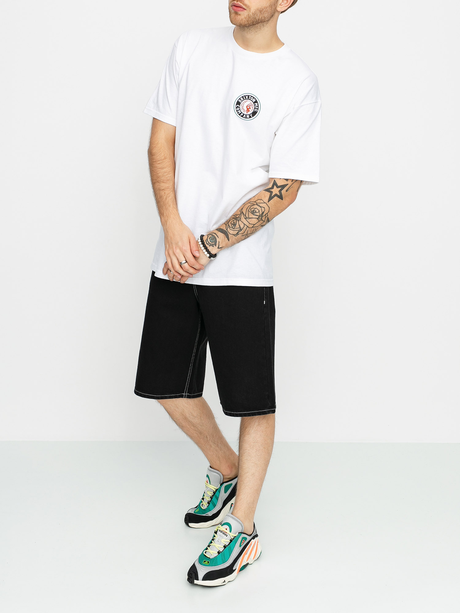 Szorty MassDnm Craft Jeans (black rinse)