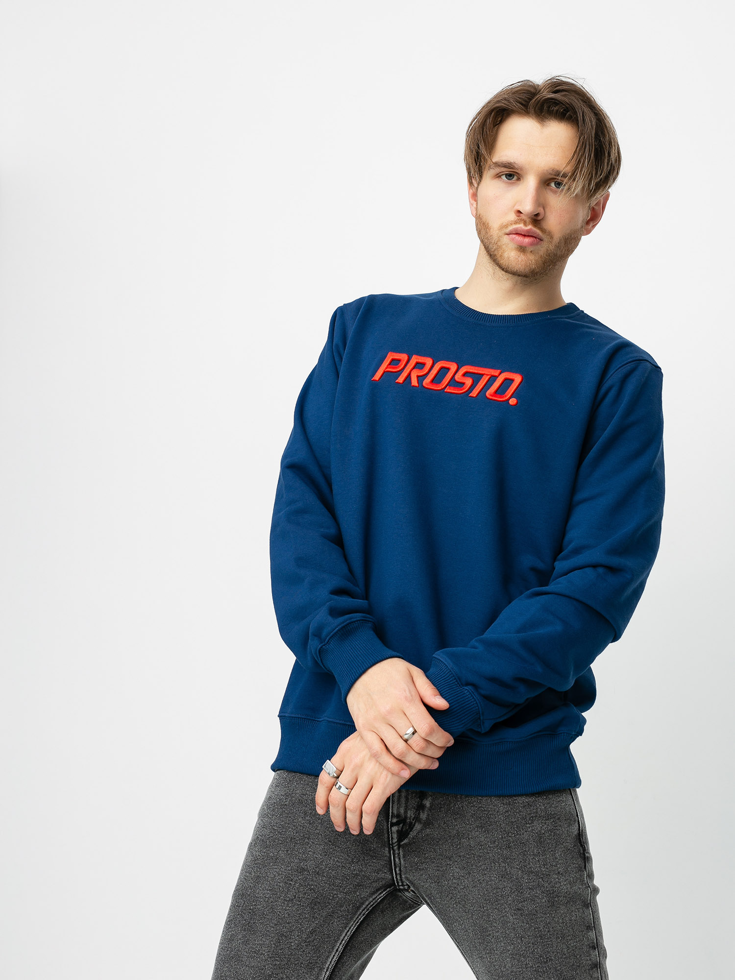 Bluza Prosto 3D (dark blue)