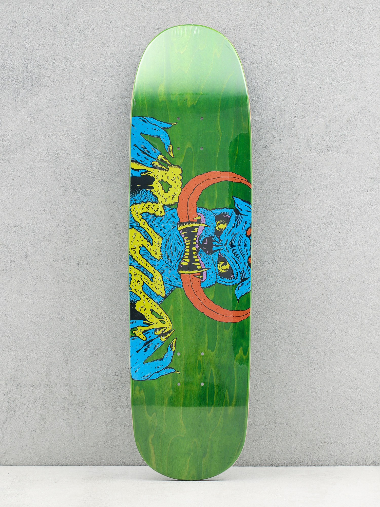 Deck Pizza Skateboards Cujo 90s Shape (green)