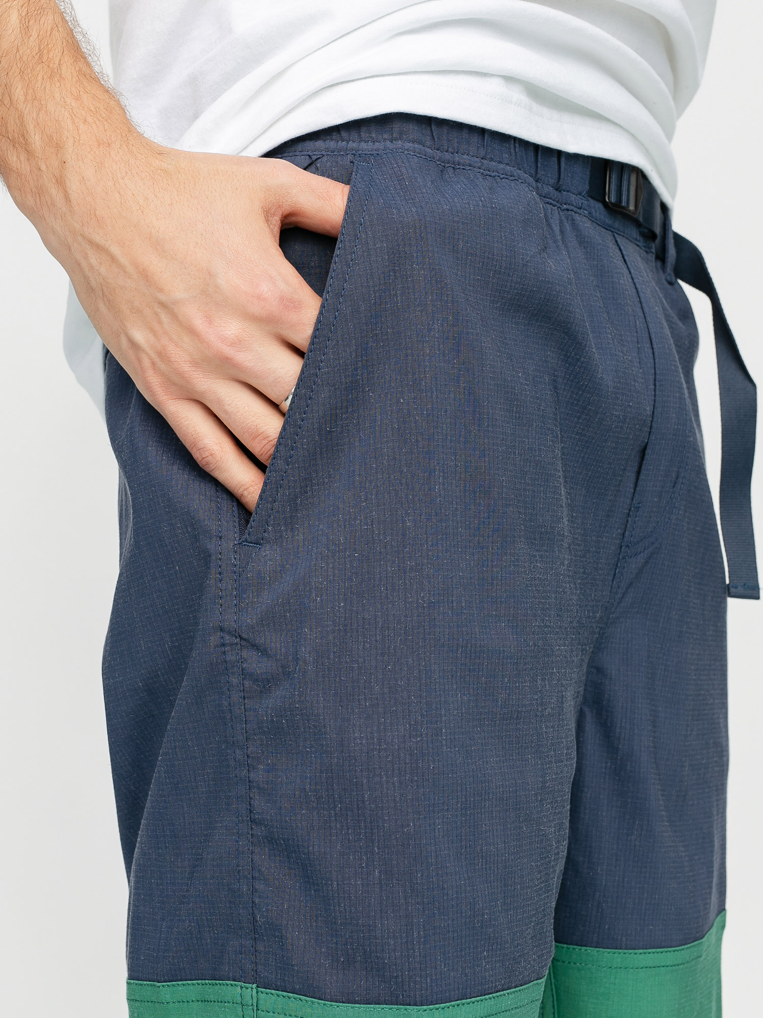 Szorty Brixton Cinch X (washed navy/fern)