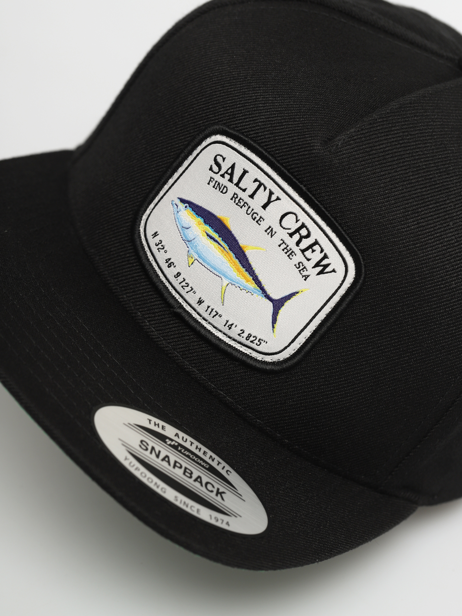 Czapka z daszkiem Salty Crew Pacific 5 Panel ZD (black)