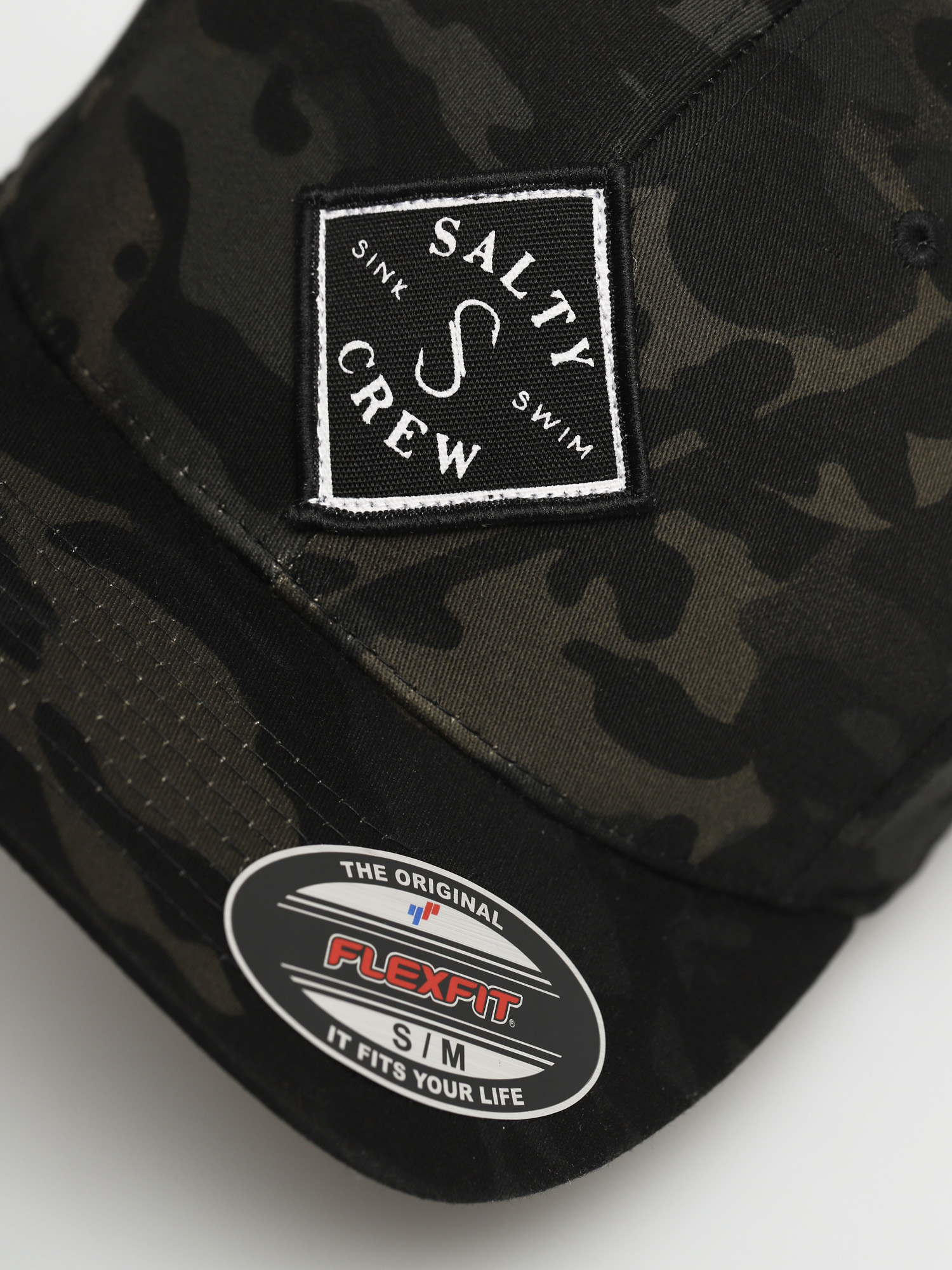 Czapka z daszkiem Salty Crew Tippet Stamped 6 Panel ZD (multicam black)