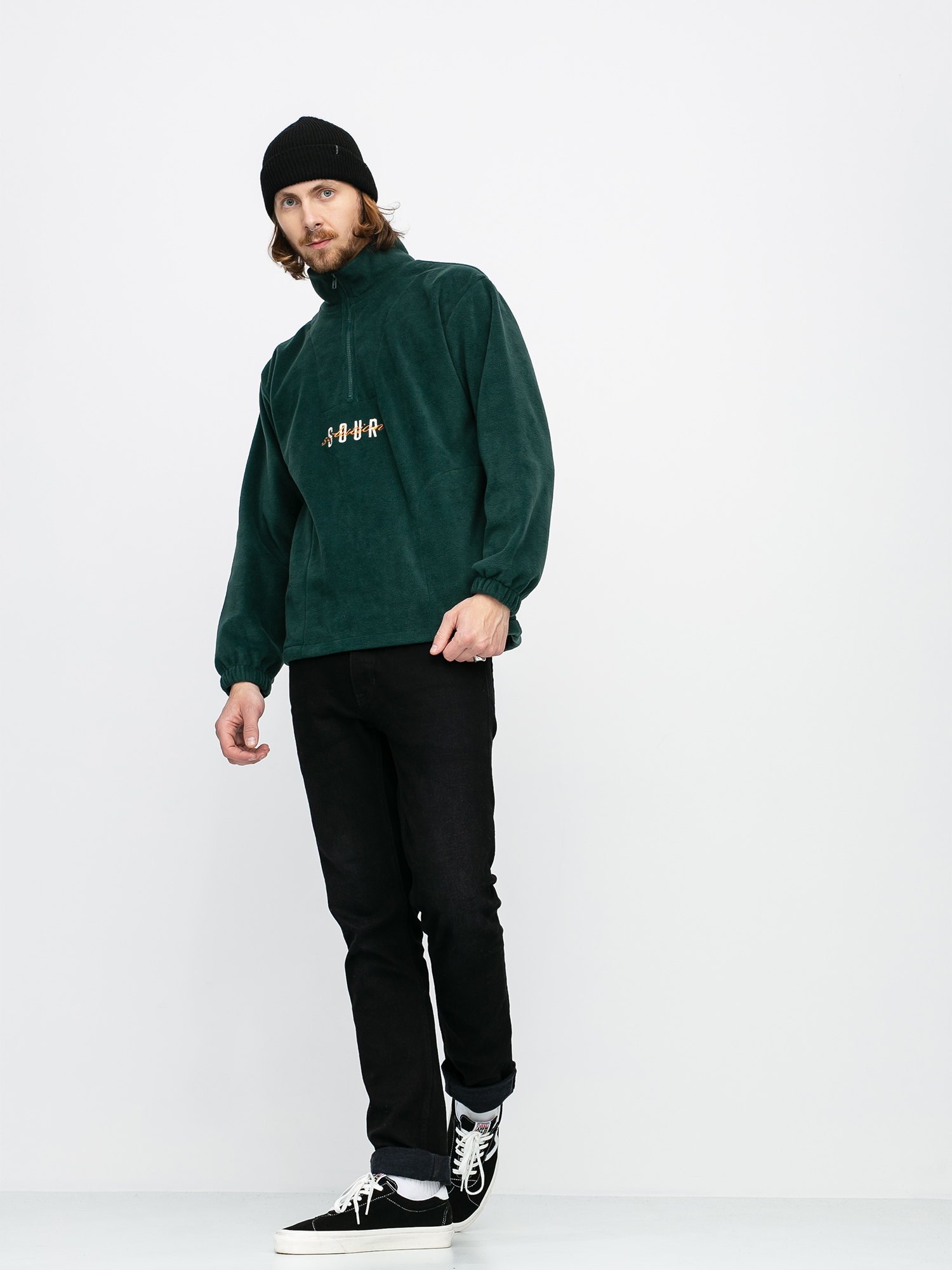 Bluza Sour Solution Spothunter Fleece (forest green)