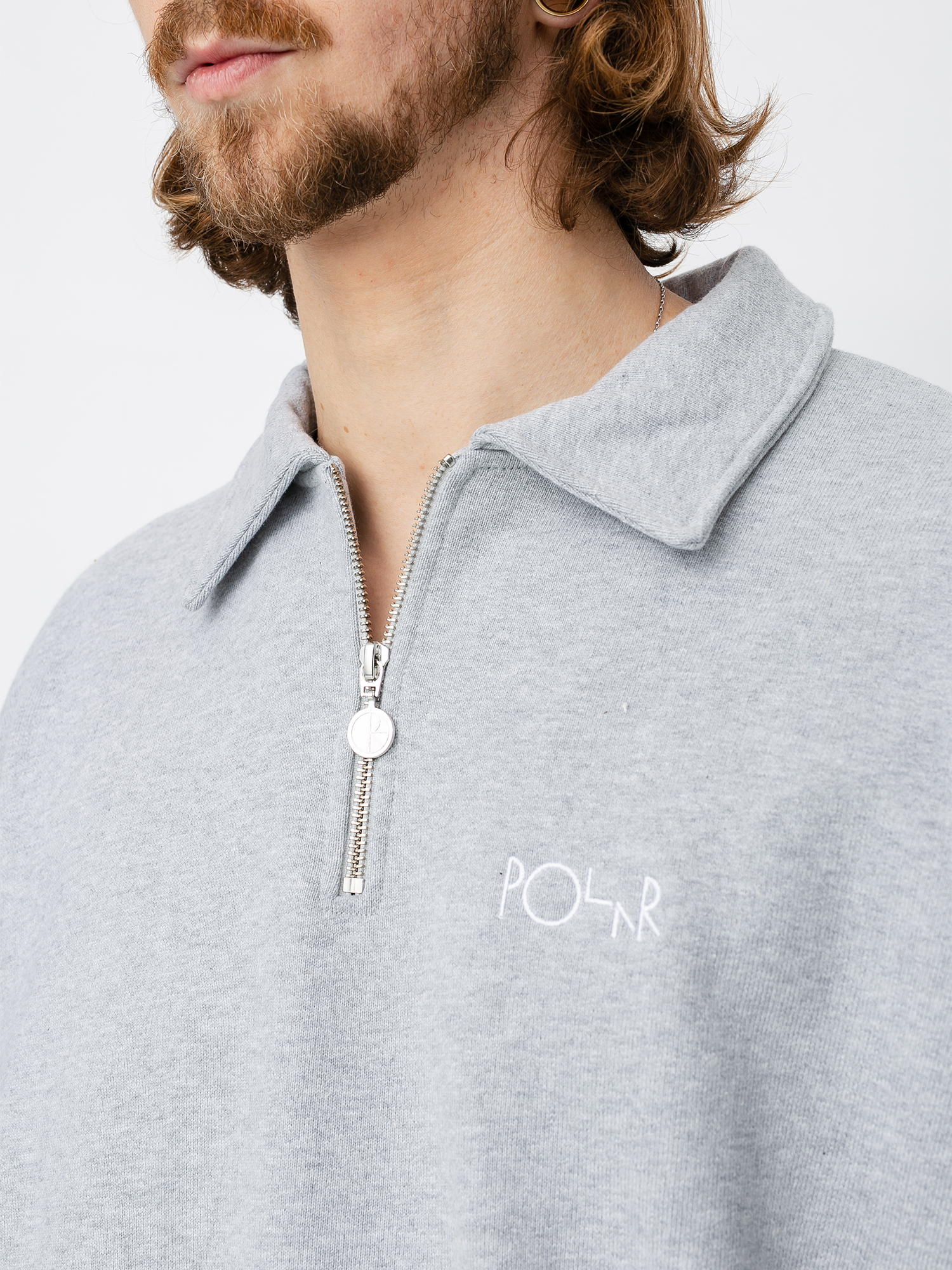 Bluza Polar Skate Collar Zip (sport grey)