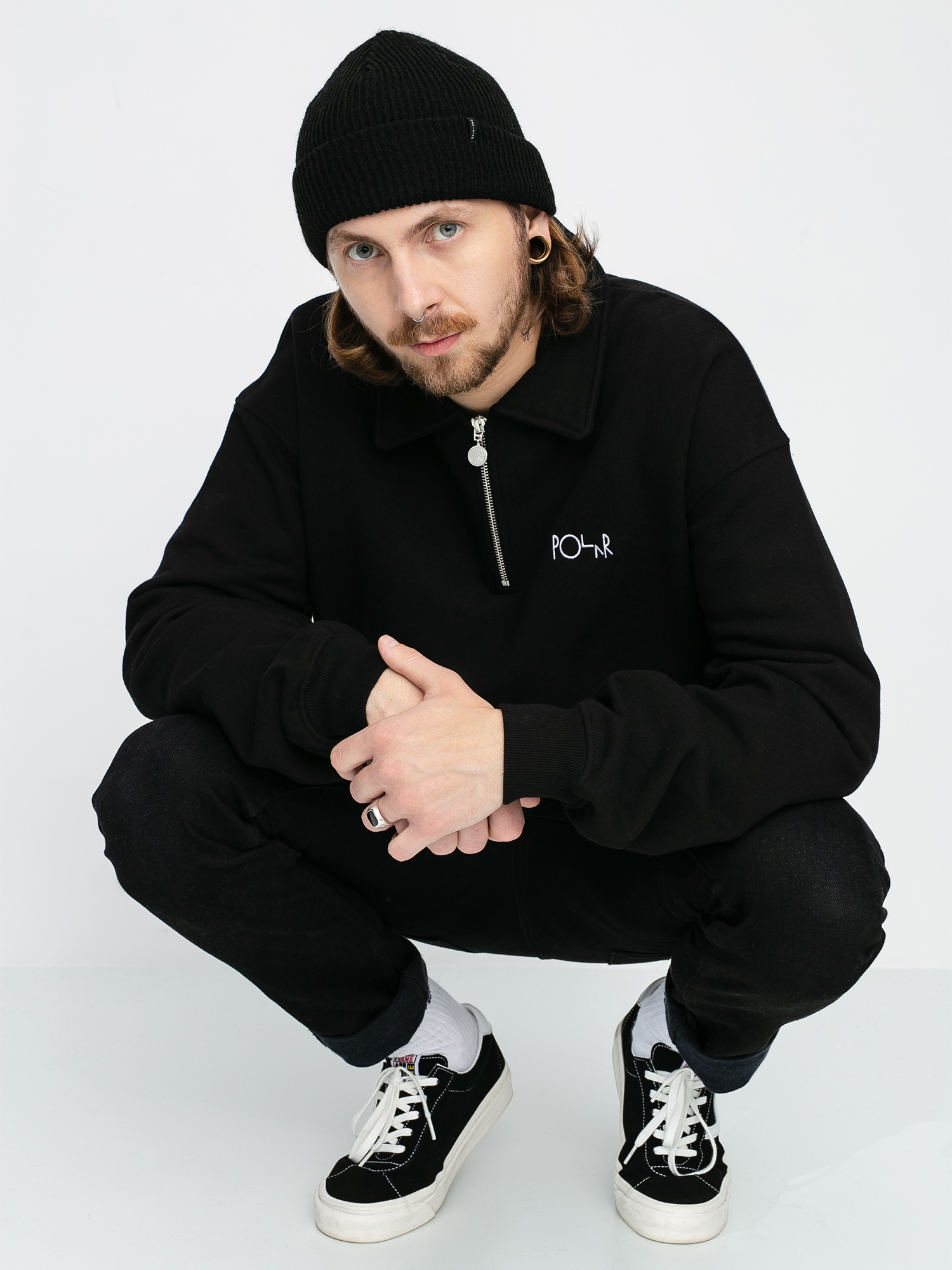 Bluza Polar Skate Collar Zip (black)