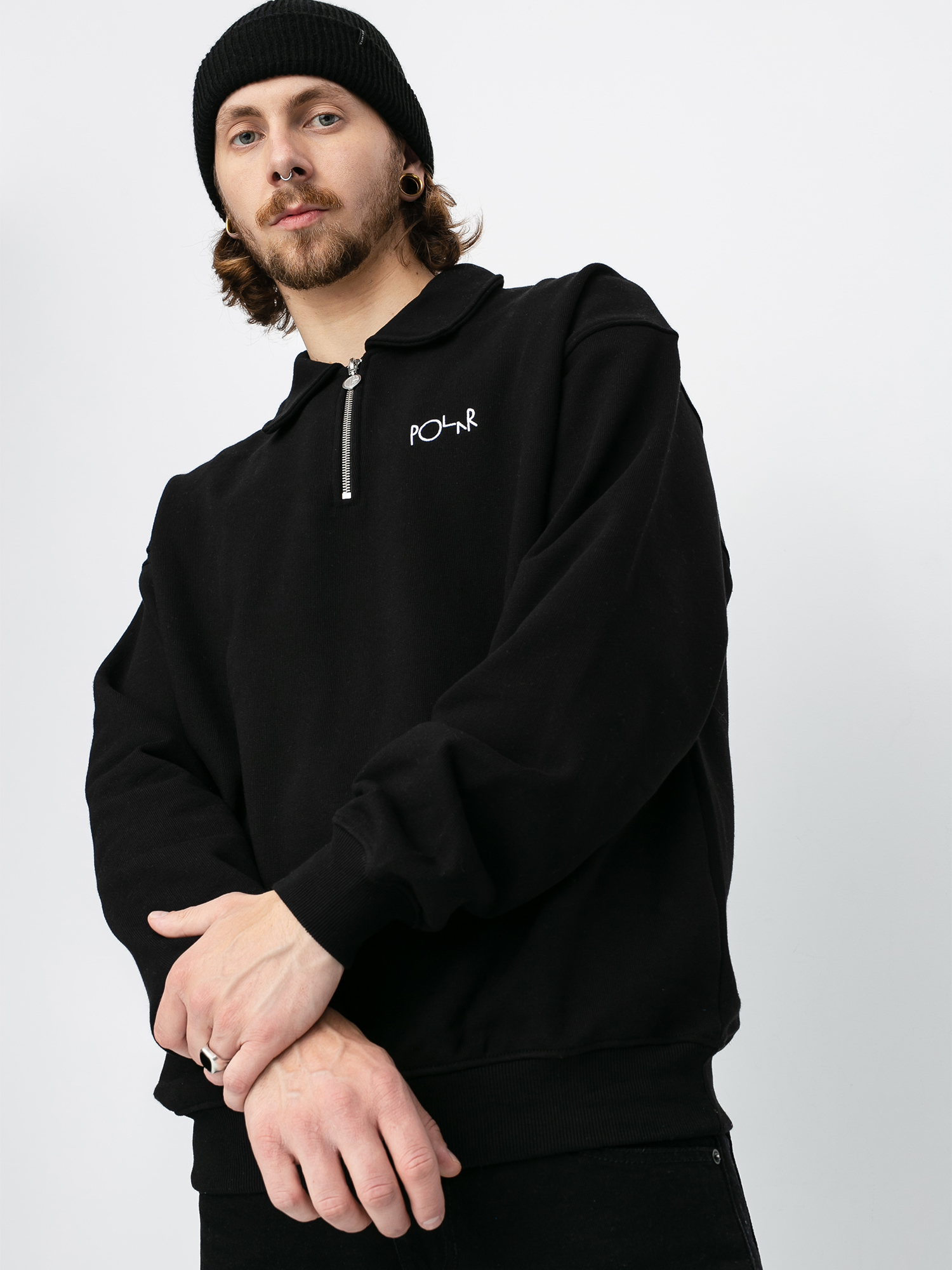 Bluza Polar Skate Collar Zip (black)