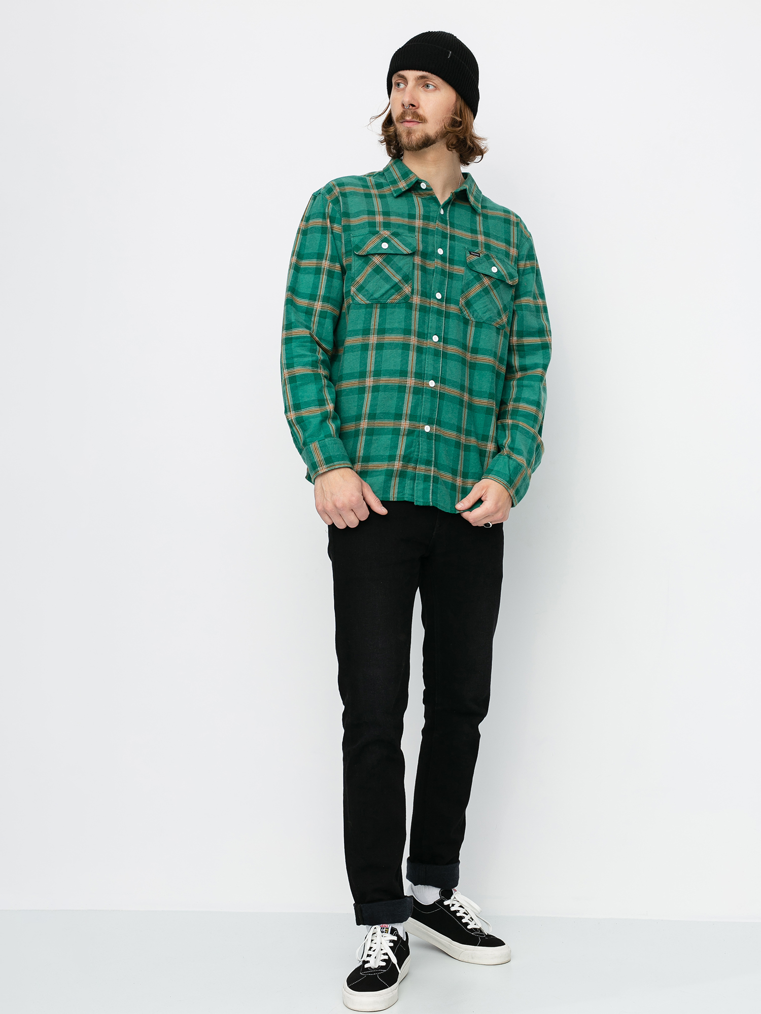 Koszula Brixton Bowery Lw Flannel Ls (fern)
