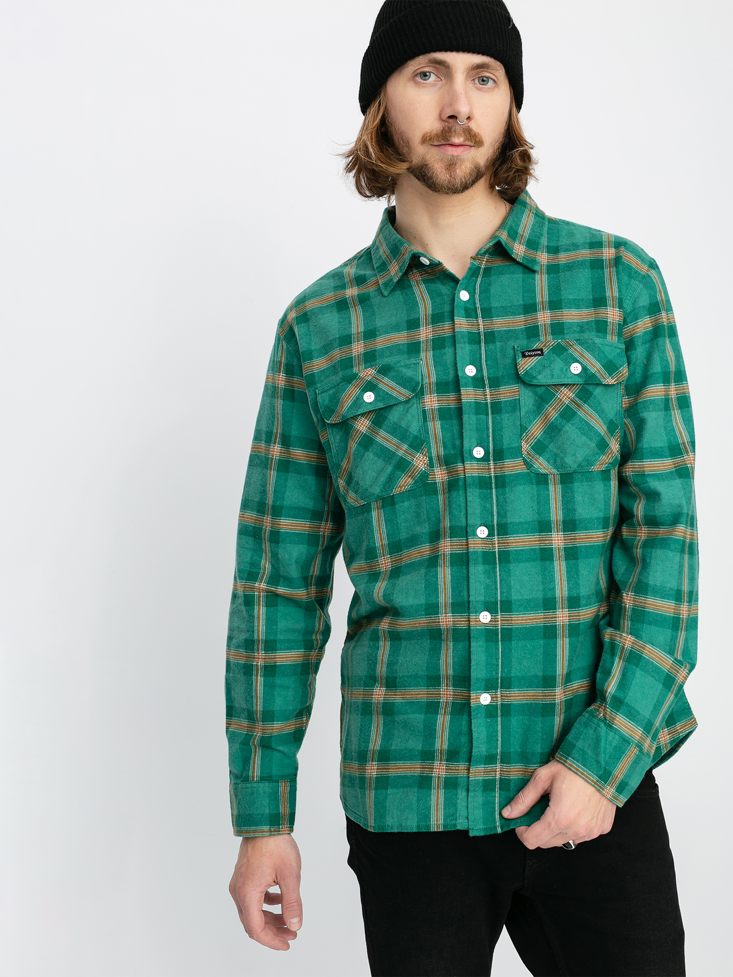 Koszula Brixton Bowery Lw Flannel Ls (fern)