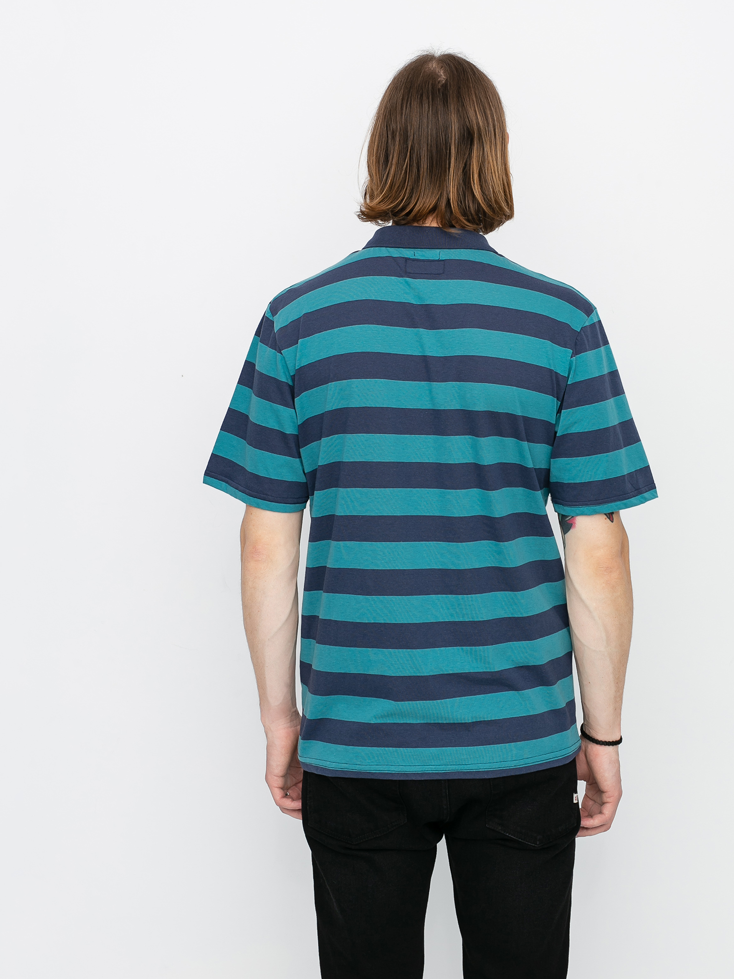 Polo Brixton Hilt II Knit (aqua/washed navy)
