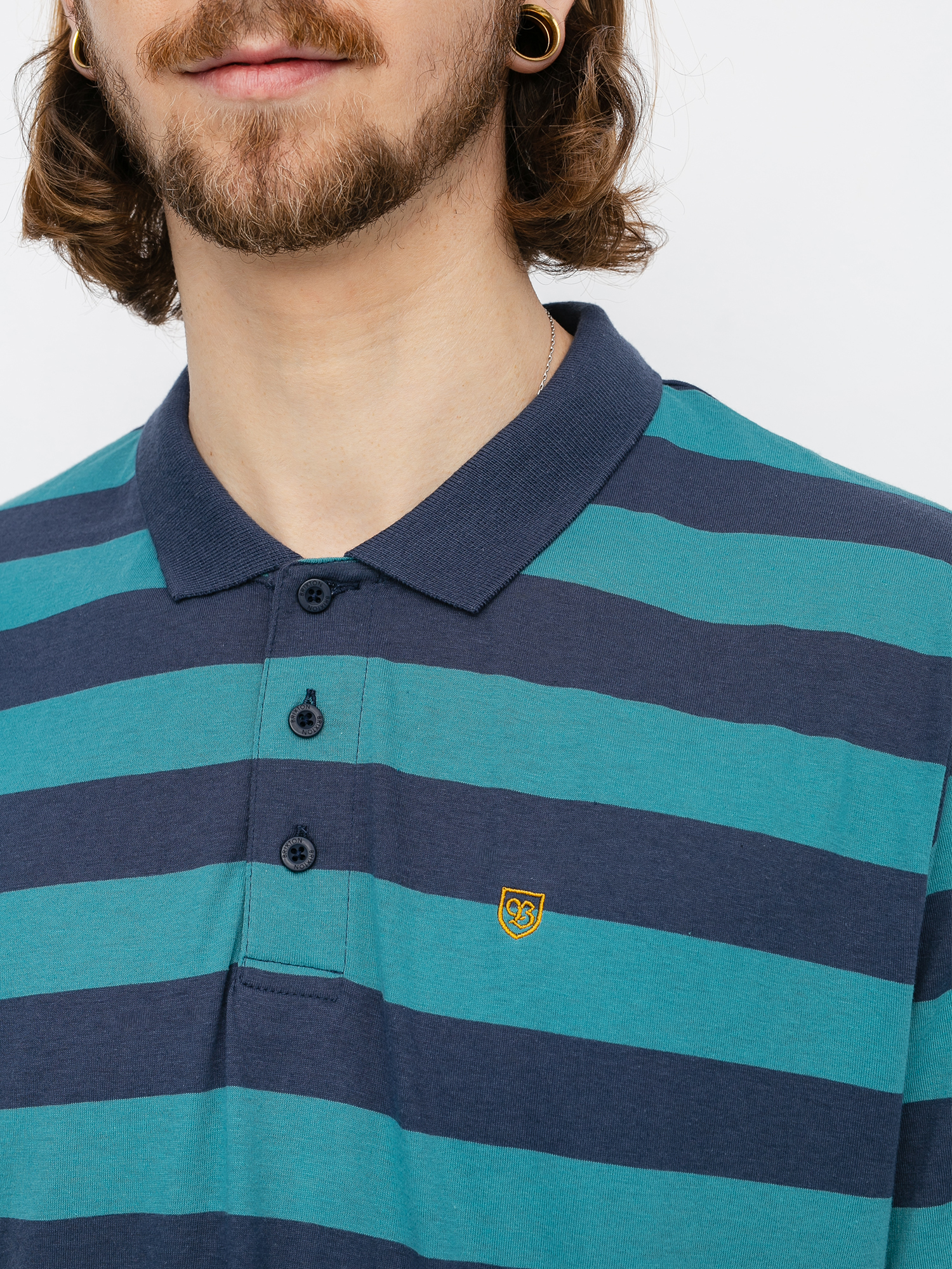 Polo Brixton Hilt II Knit (aqua/washed navy)