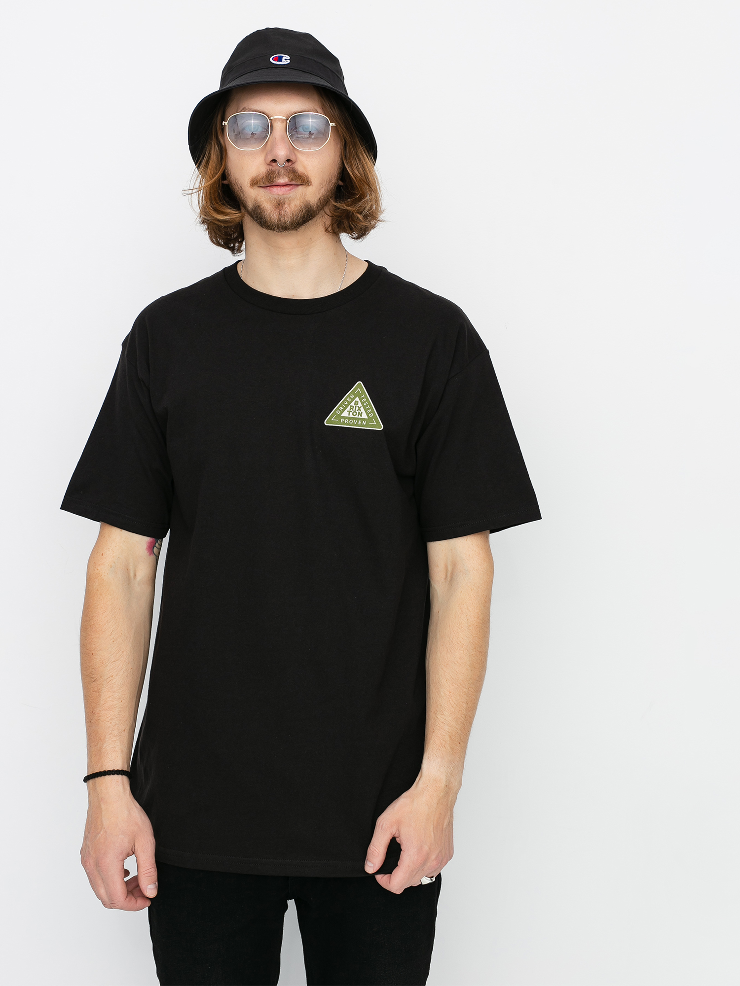 T-shirt Brixton Fulcrum Stt (black)