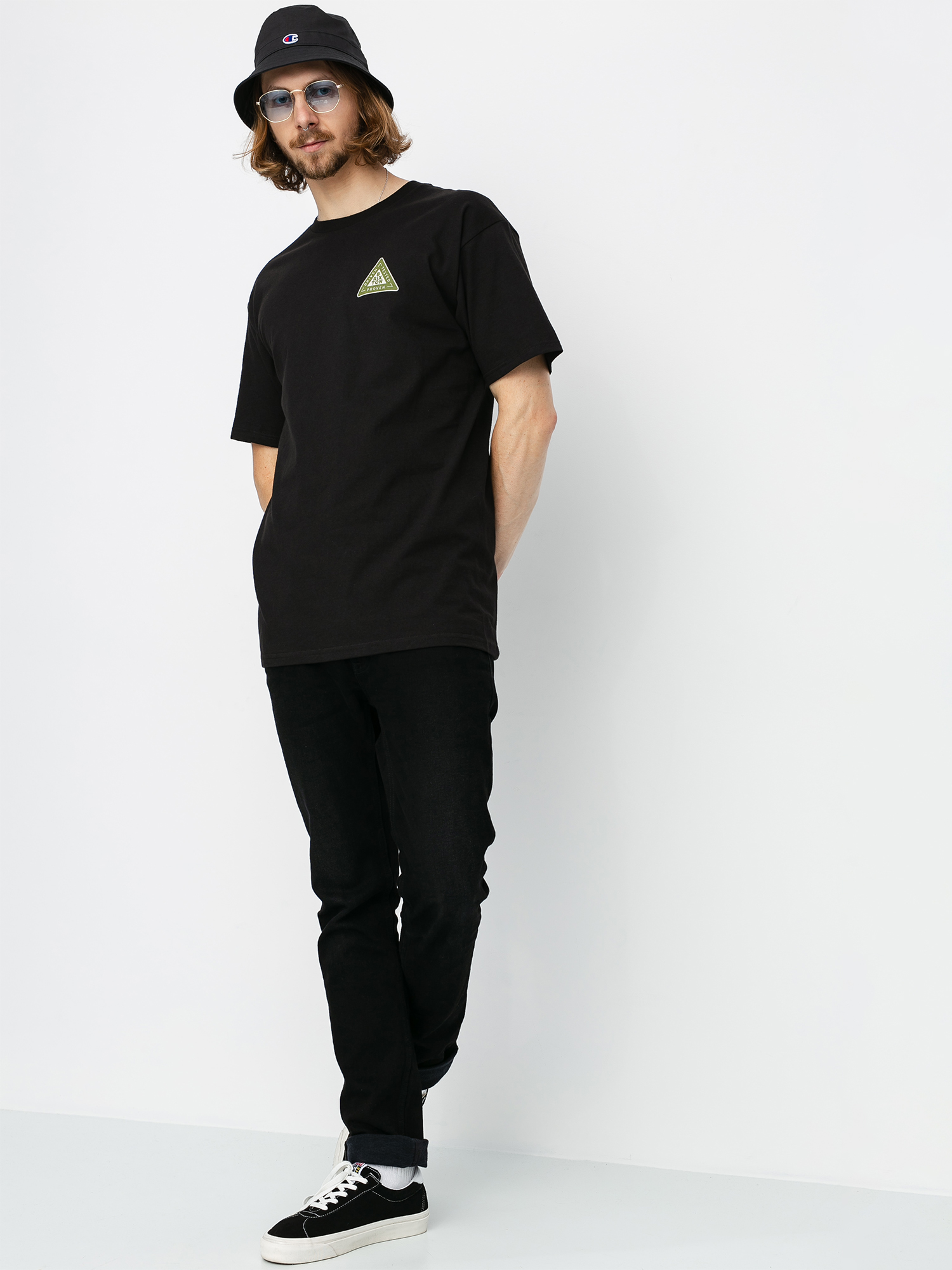 T-shirt Brixton Fulcrum Stt (black)