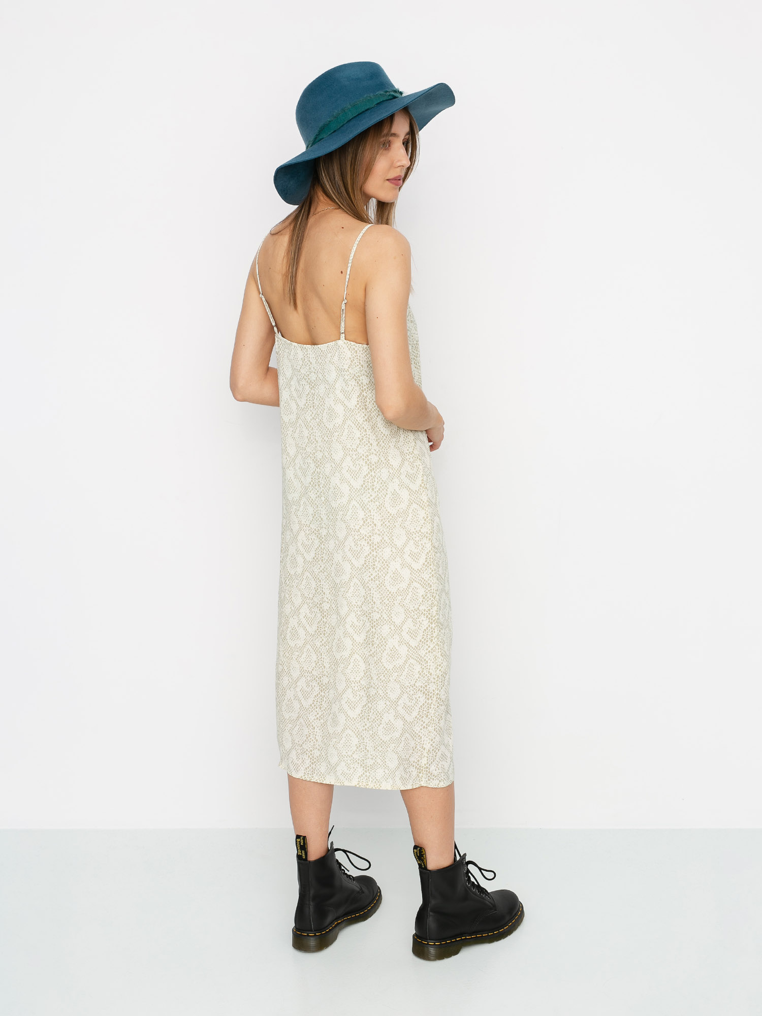 Sukienka Brixton Heidi Midi Wmn (snakeskin)