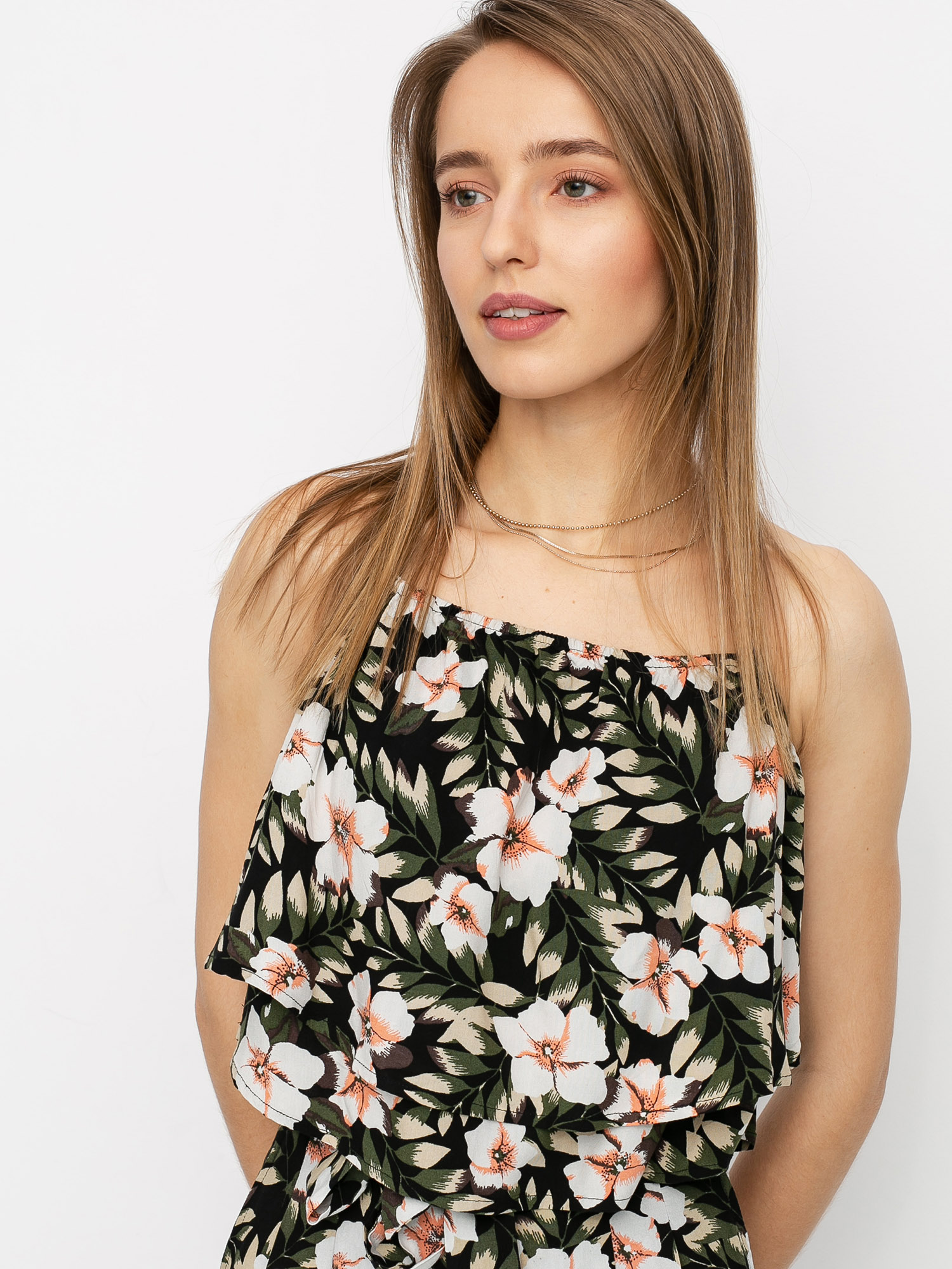 Top Volcom Coco Halter Cami Wmn (black combo)