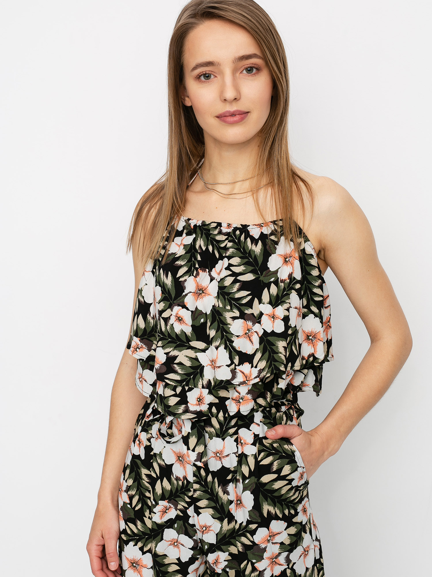 Top Volcom Coco Halter Cami Wmn (black combo)