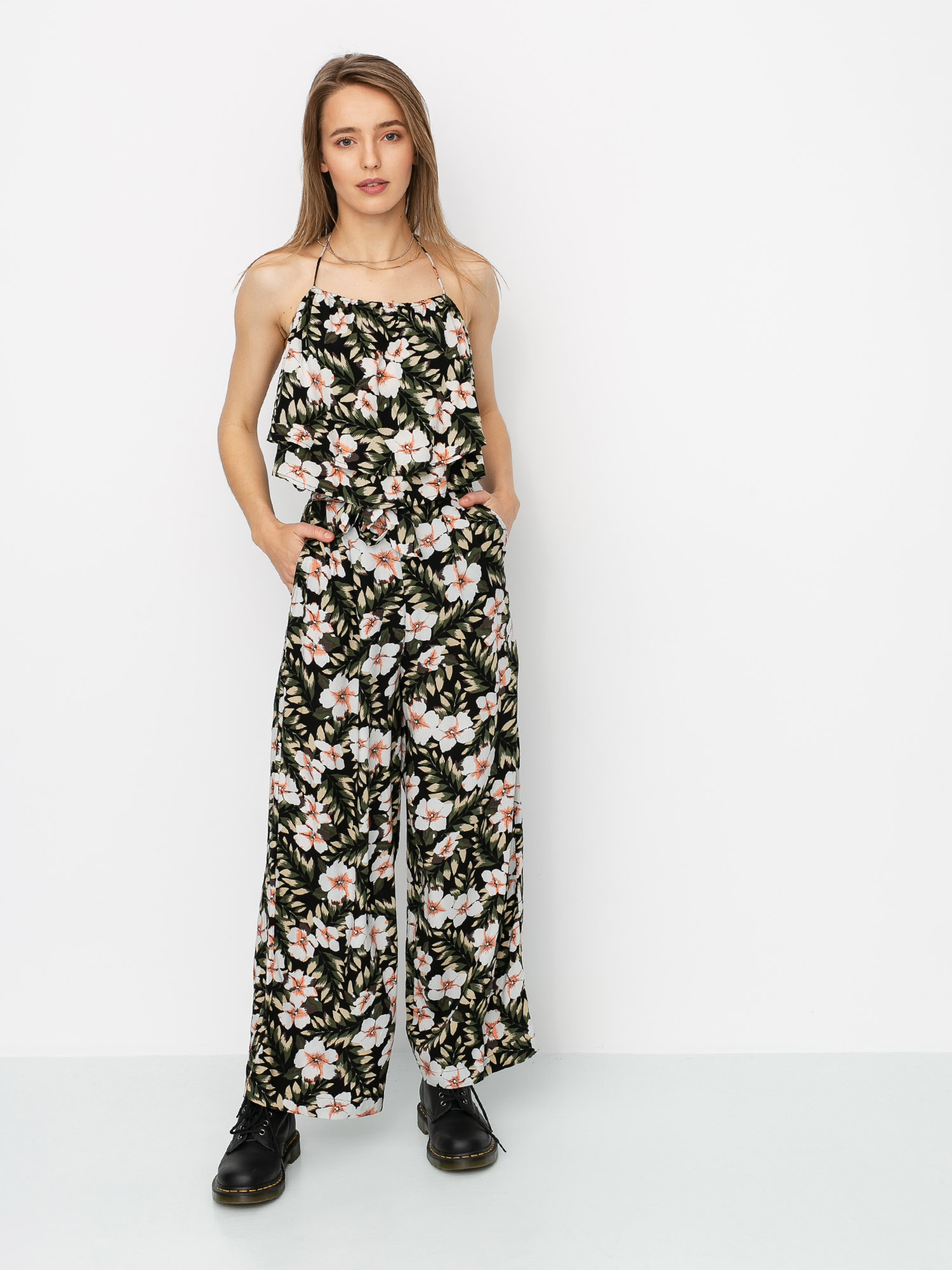 Top Volcom Coco Halter Cami Wmn (black combo)