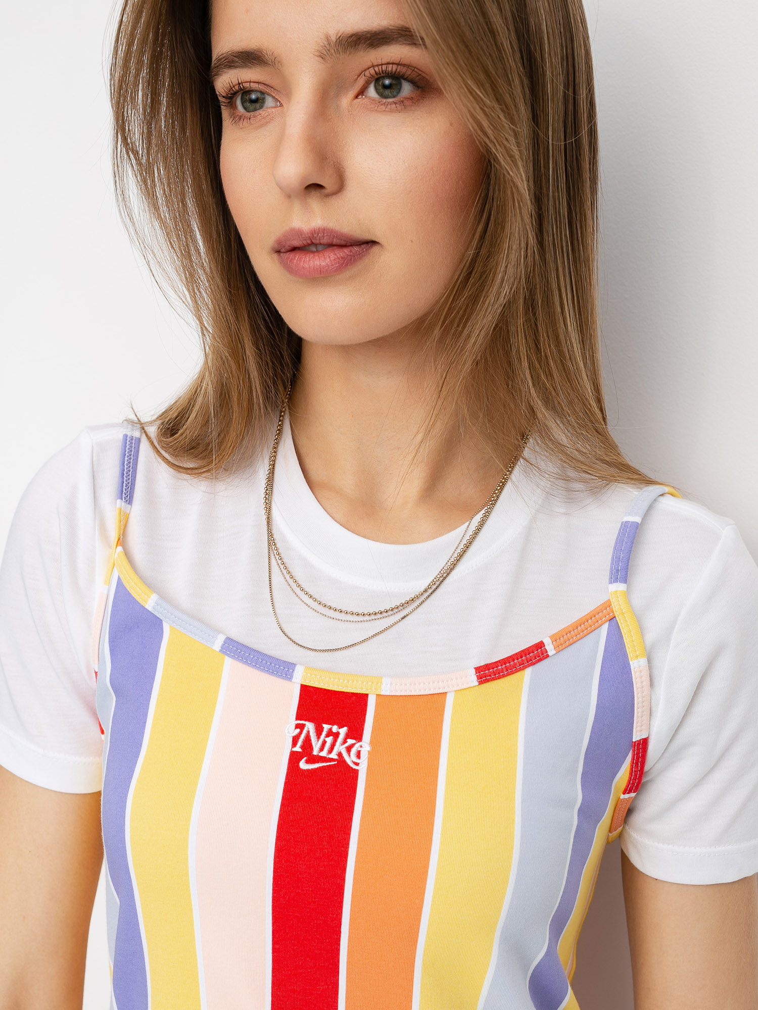 Sukienka Nike Sportswear Stripe Wmn (track red)