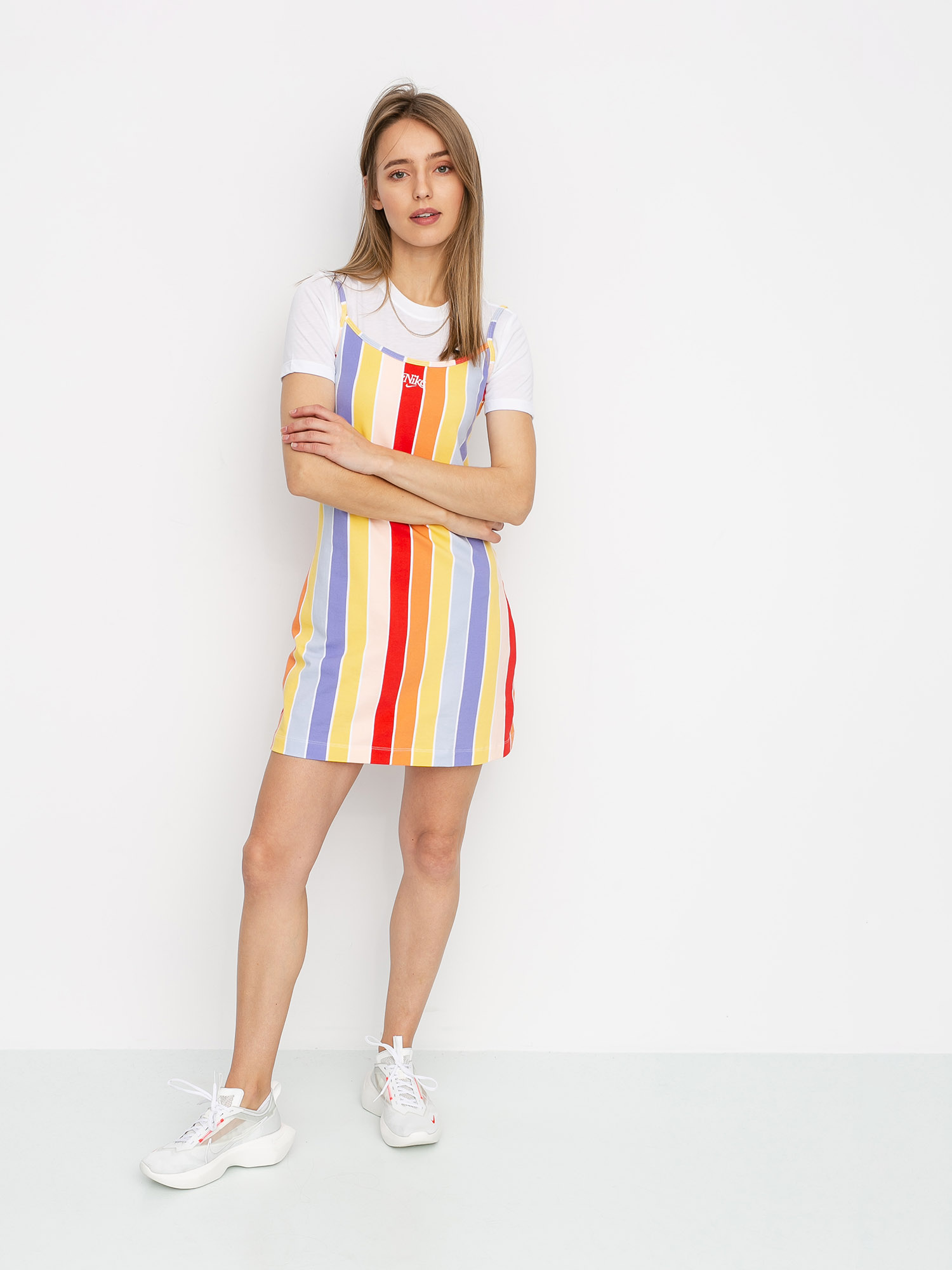 Sukienka Nike Sportswear Stripe Wmn (track red)