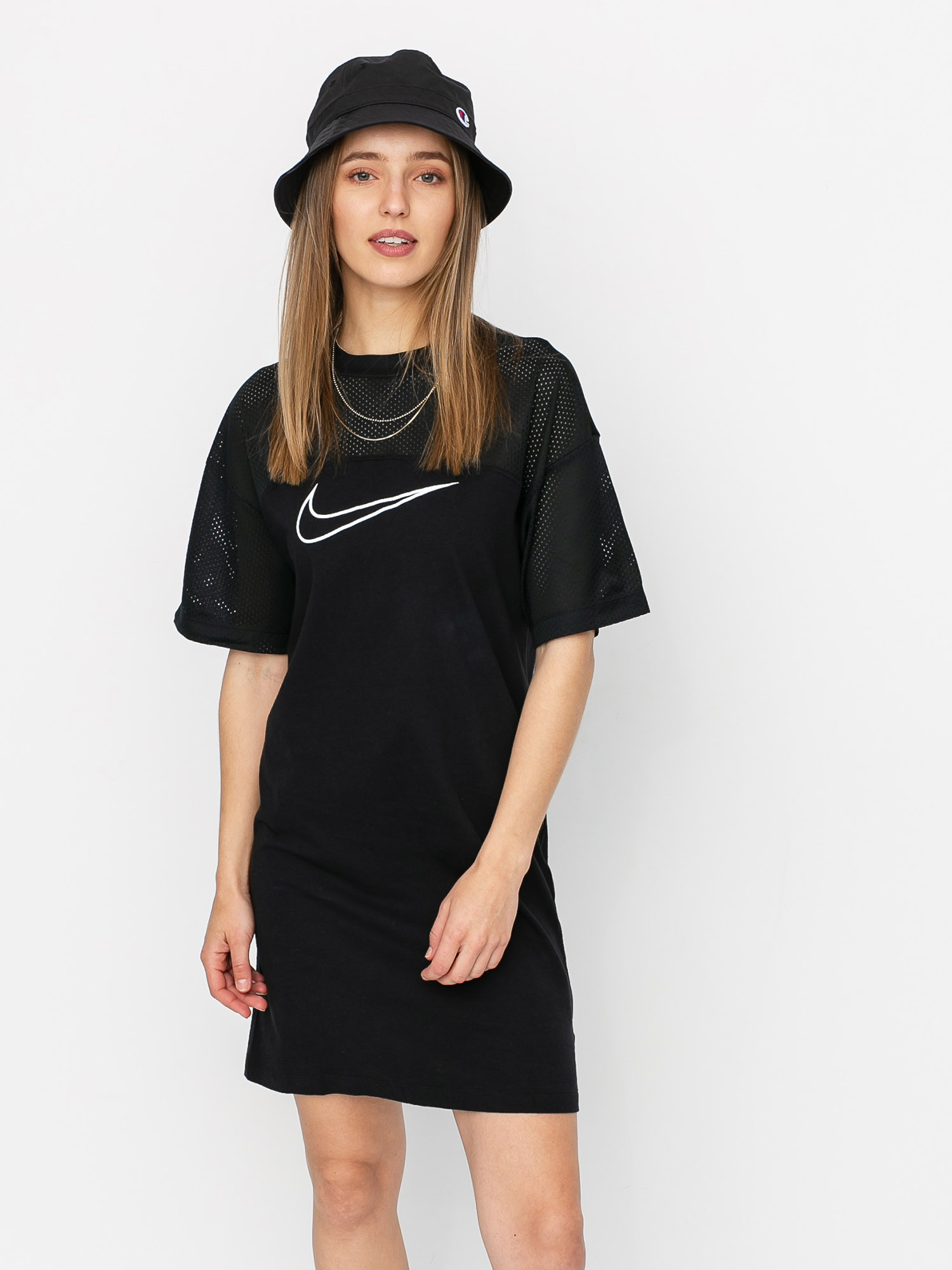Sukienka Nike Sportswear Wmn (black/black/white)