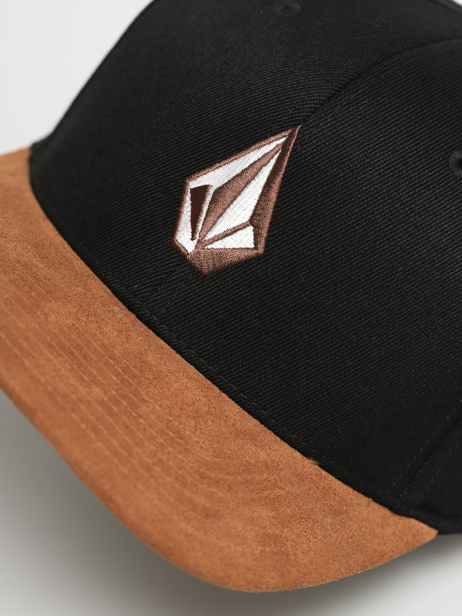 Czapka z daszkiem Volcom Full Stone Hthr Xfit ZD (asphalt black)
