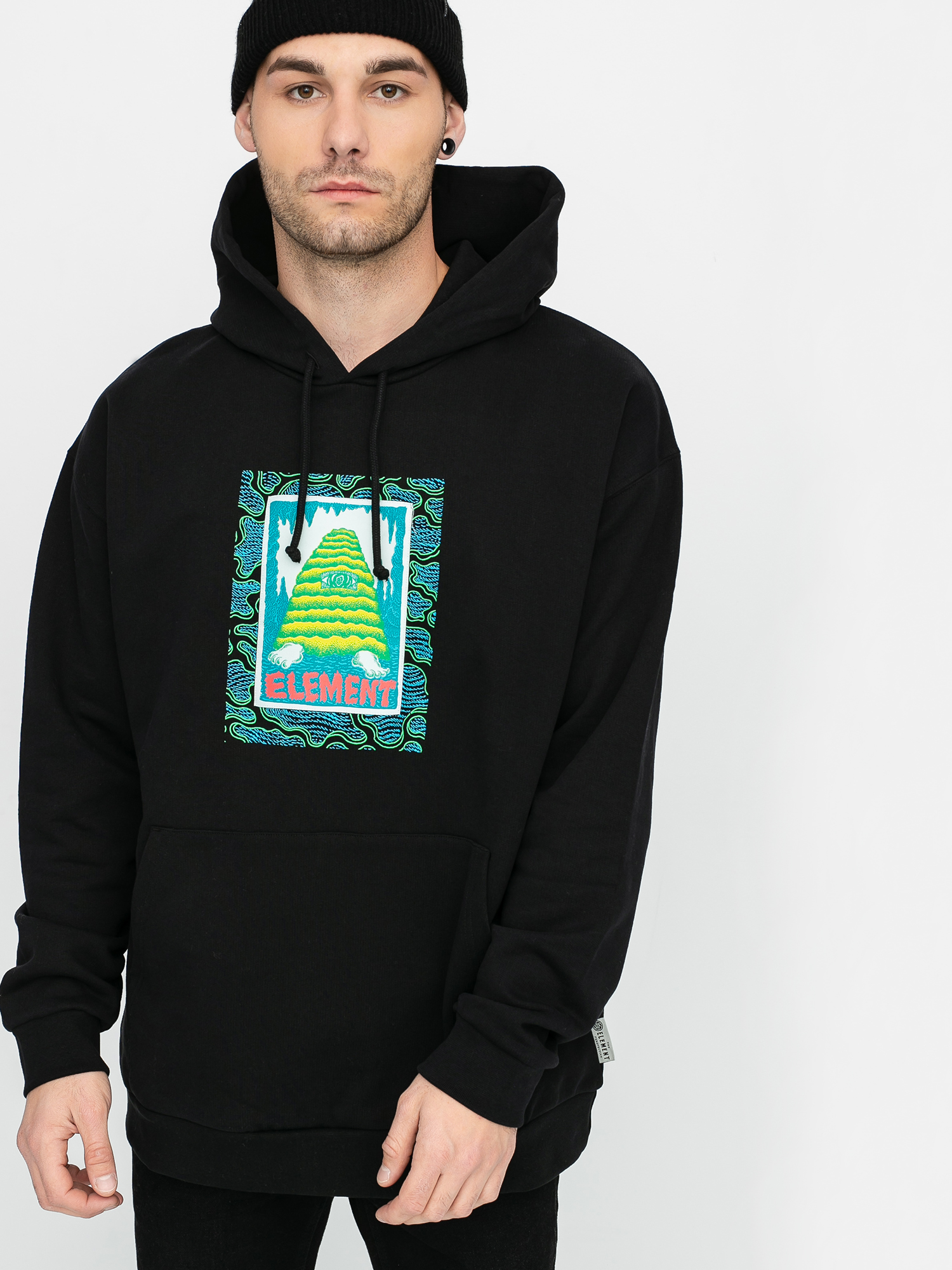 Bluza Element Pyramid Man Poh (flint black)