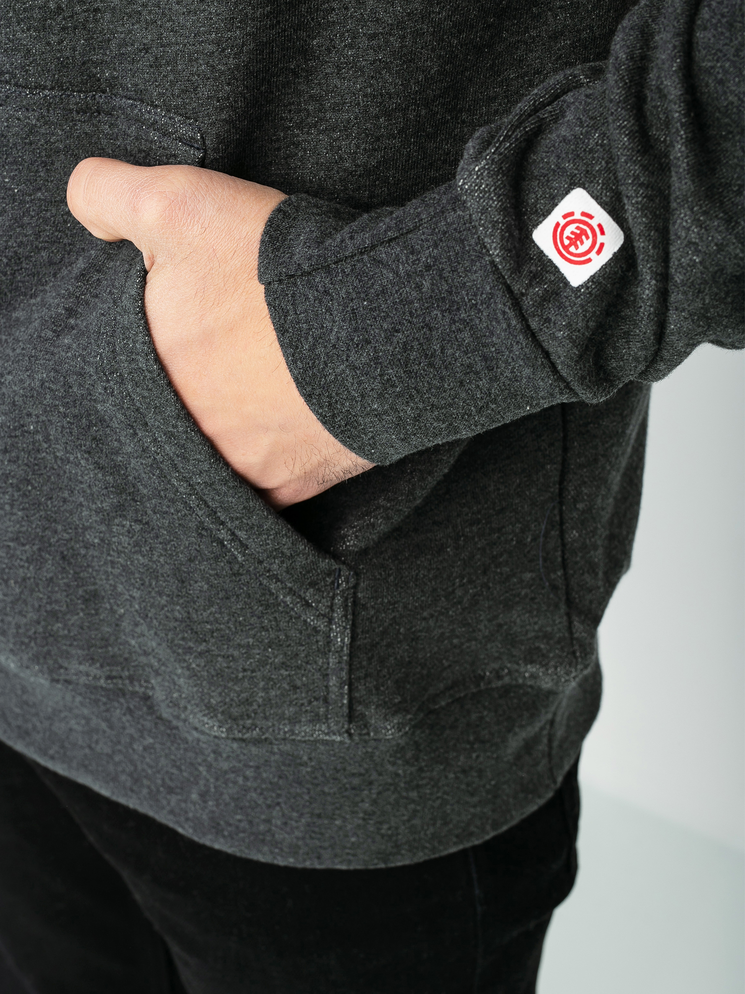 Bluza z kapturem Element Vertical Ft HD (charcoal heather)
