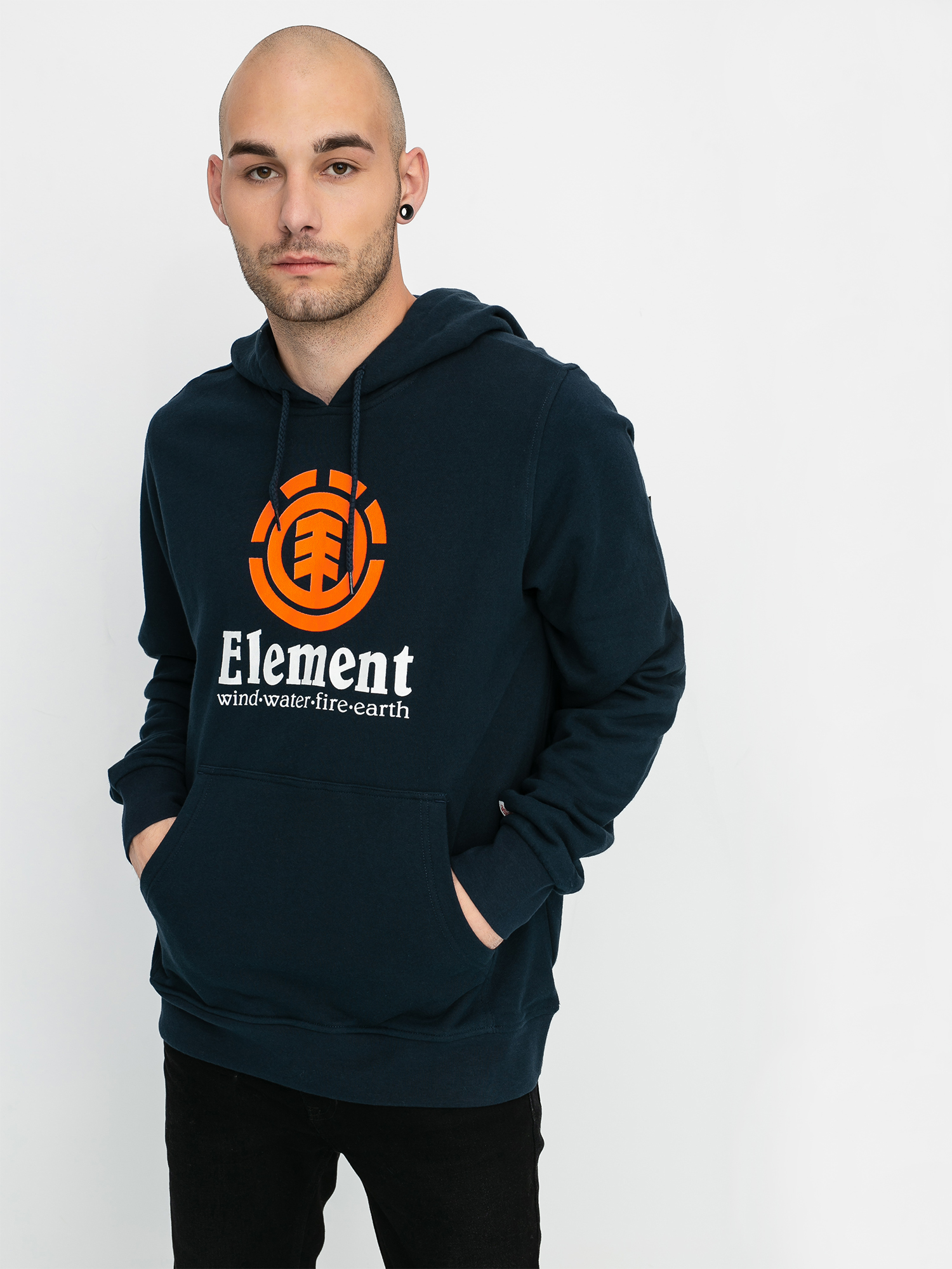 Bluza z kapturem Element Vertical Ft HD (eclipse navy)
