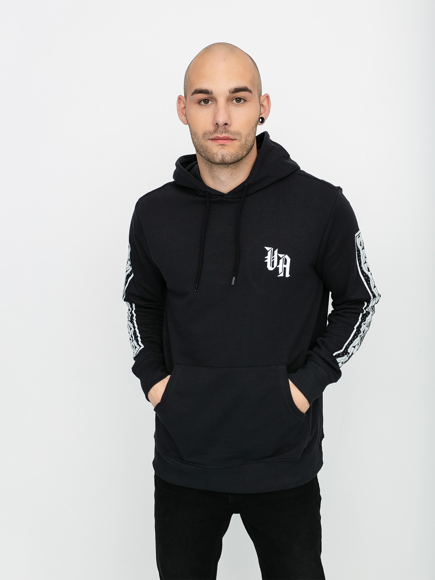 Bluza z kapturem RVCA Croco HD (black)