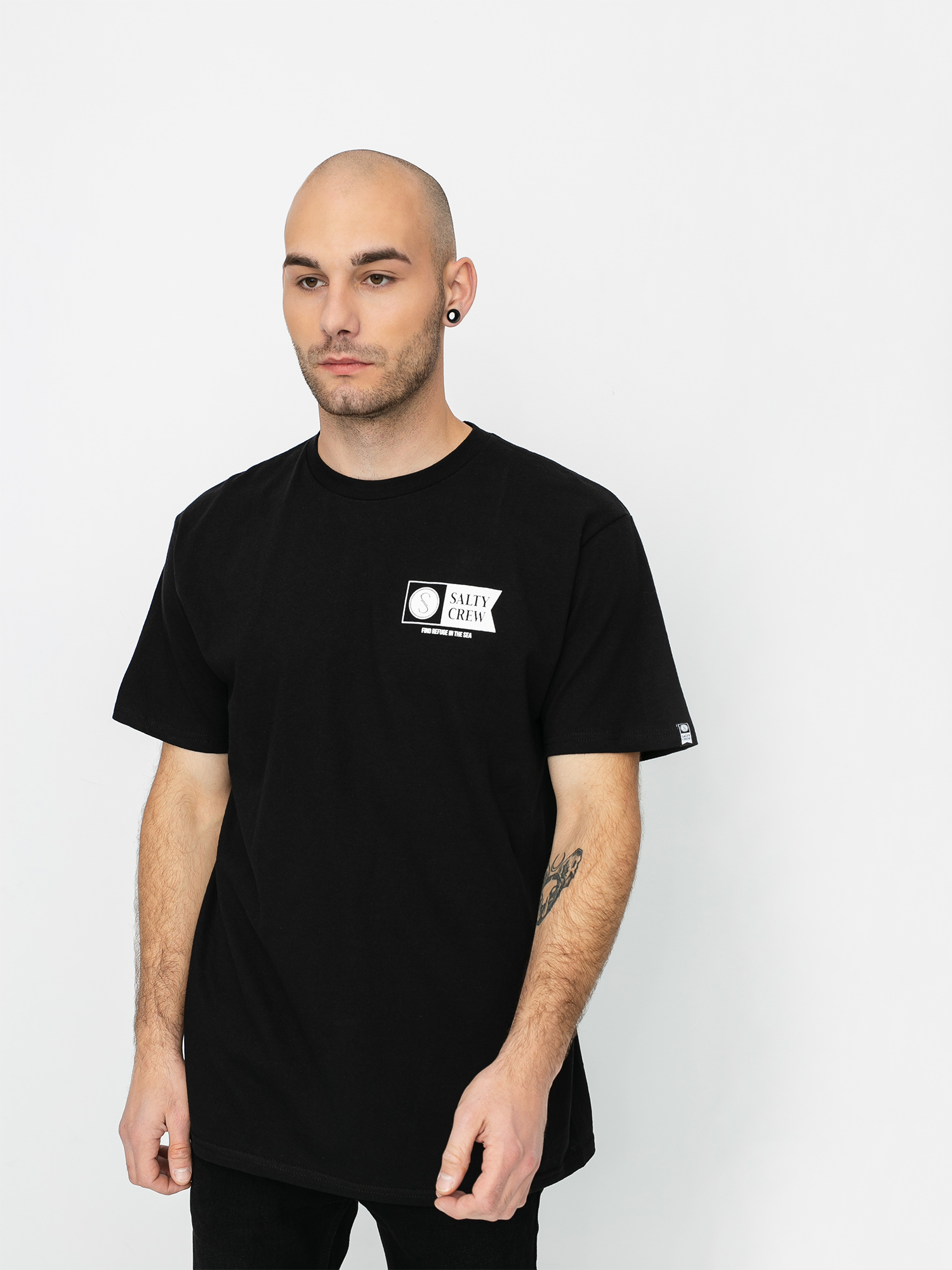 T-shirt Salty Crew Alpha (black)