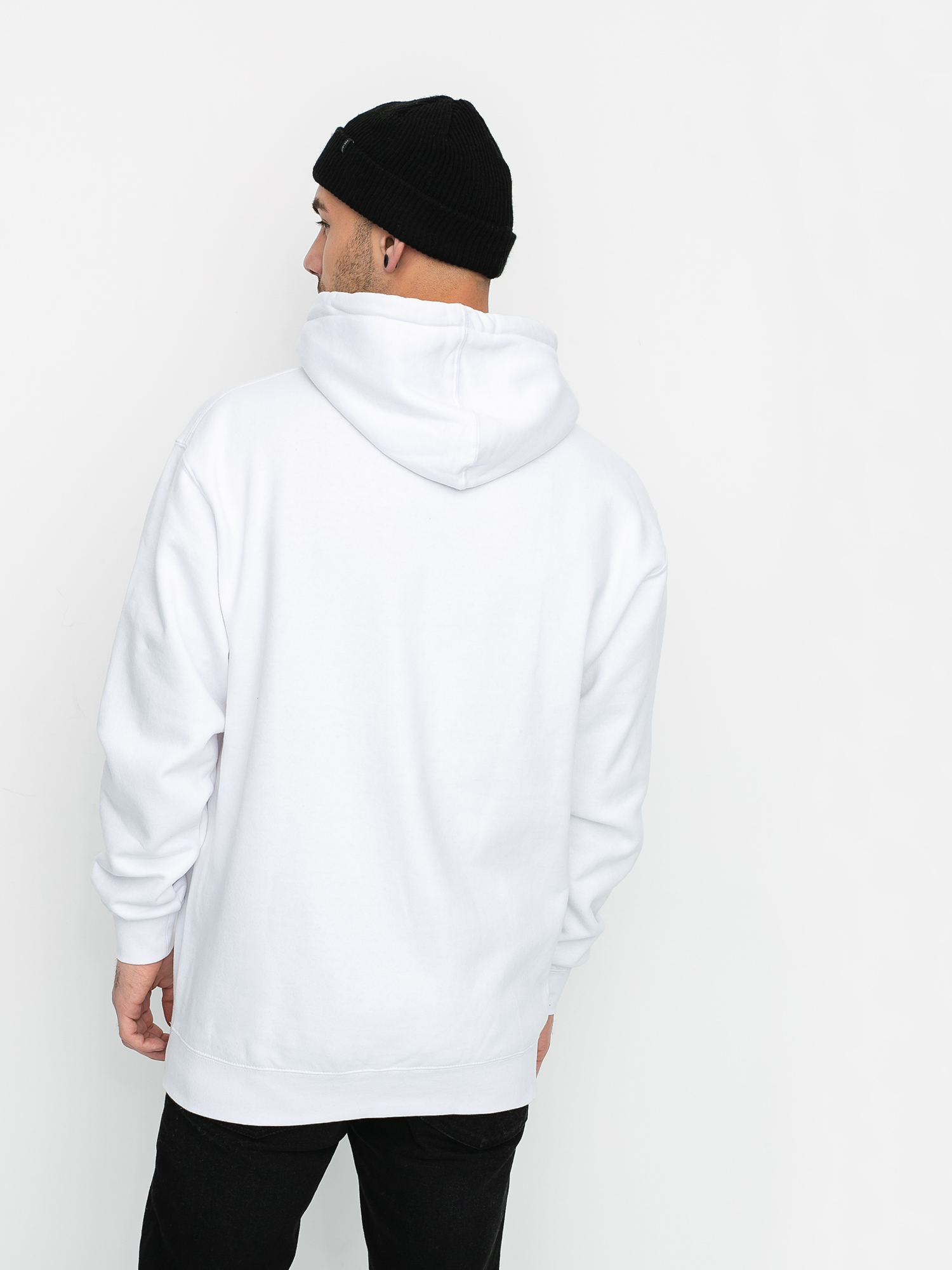 Bluza z kapturem New Deal Original Napkin Logo (white)