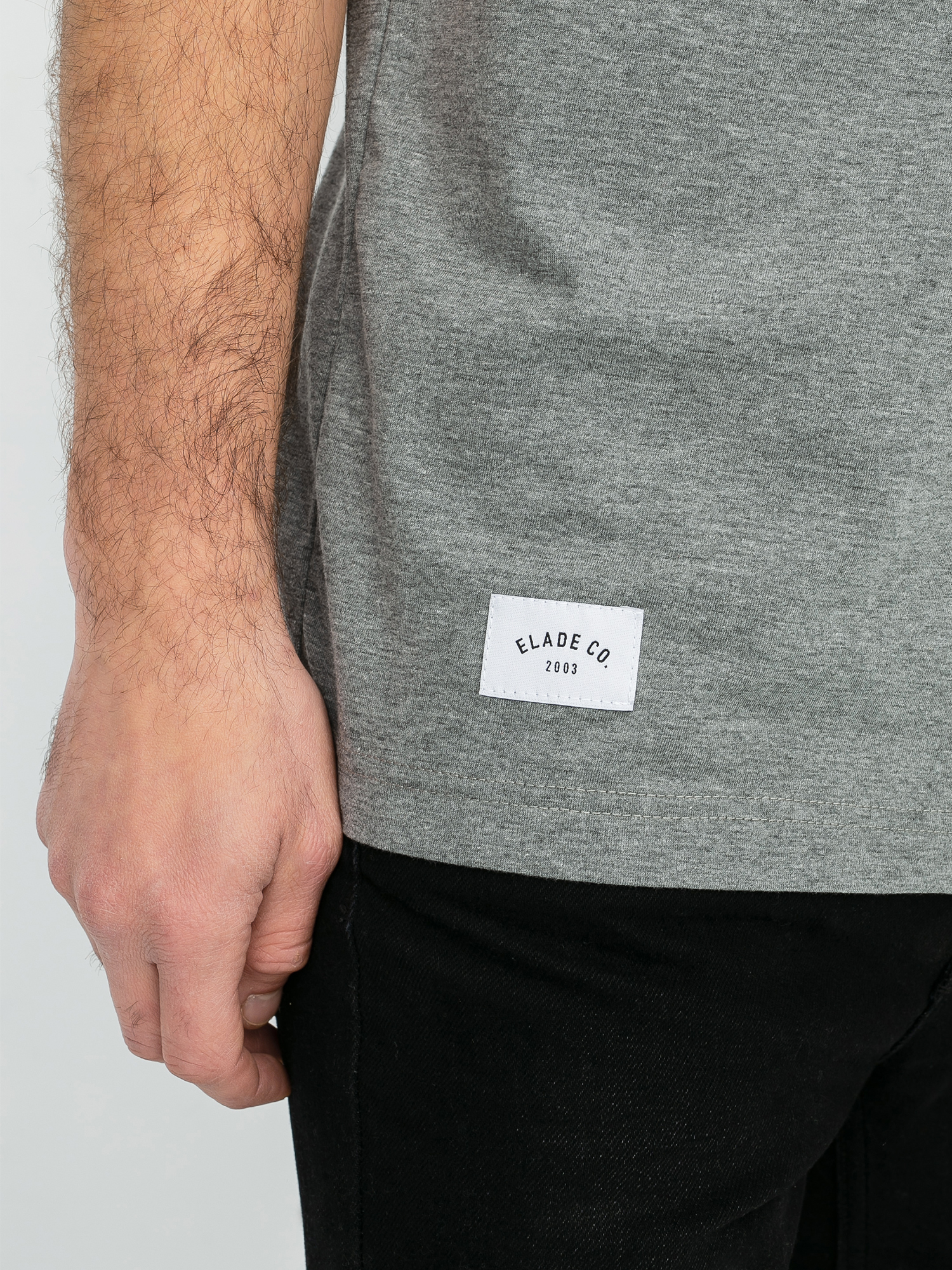 T-shirt Elade Colour Block (black/white/grey)