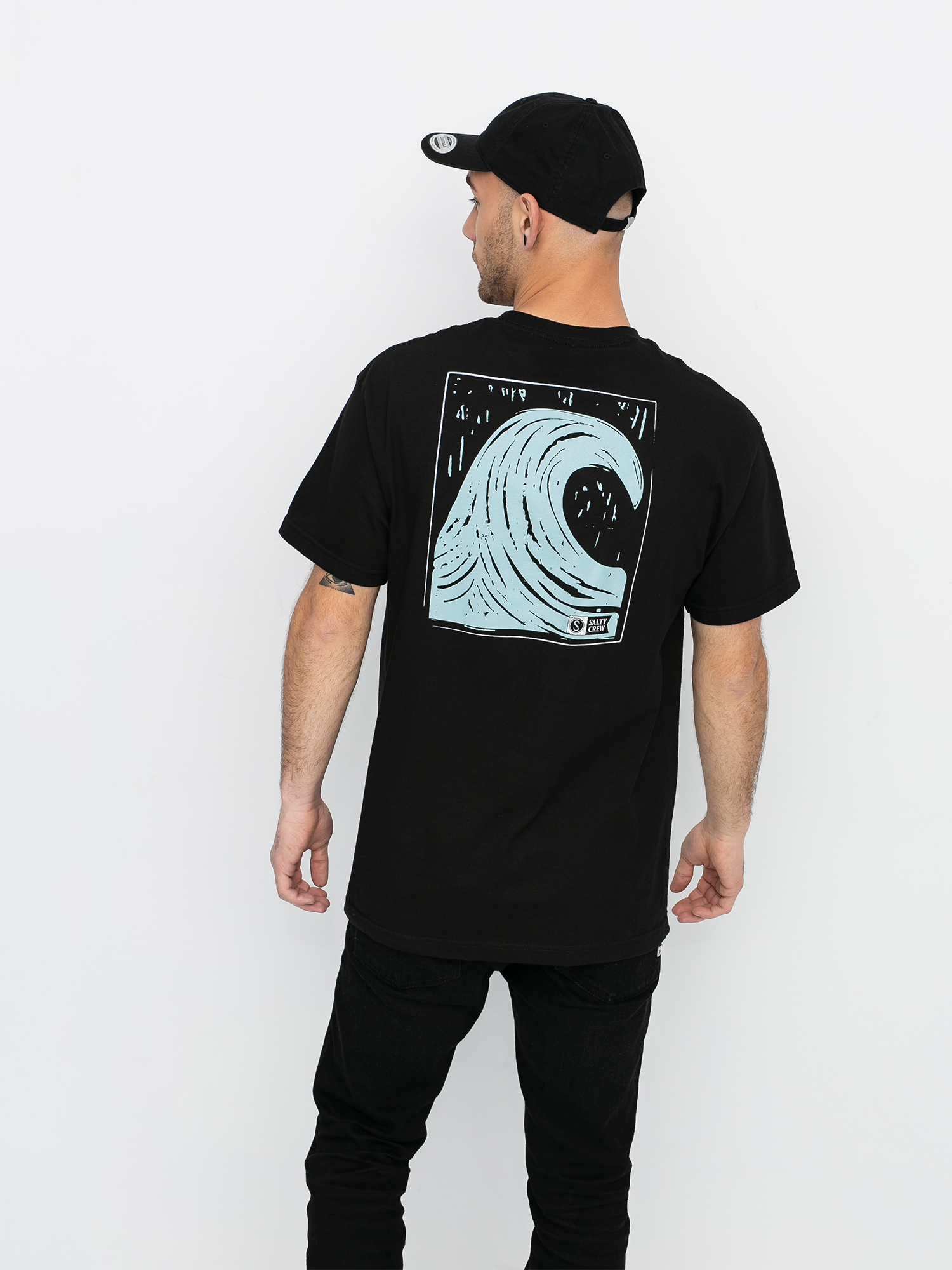 T-shirt Salty Crew Summit (black)