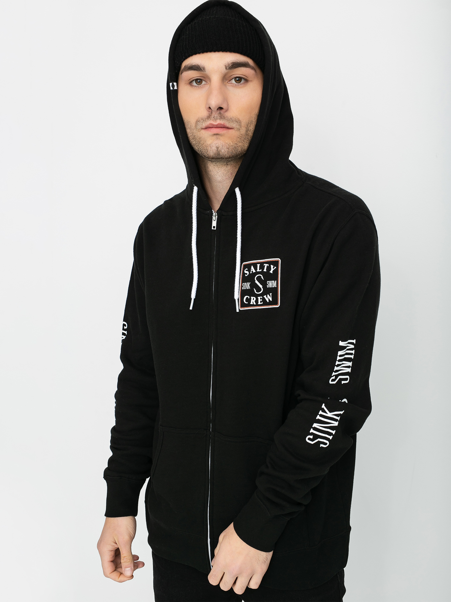 Bluza z kapturem Salty Crew Squared Up ZHD (black)