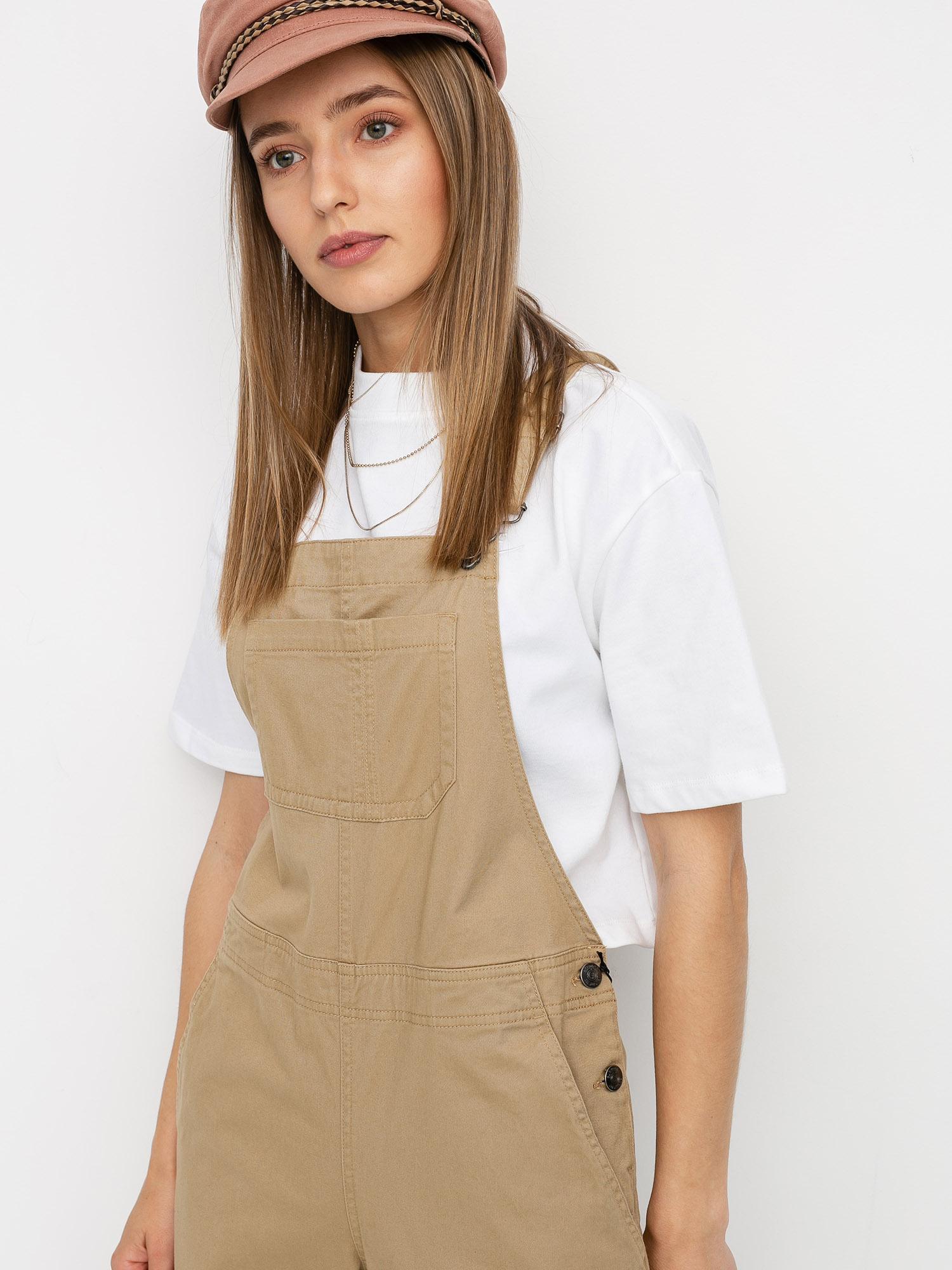 Spodnie Element Good Dayz Overall Wmn (desert khaki)