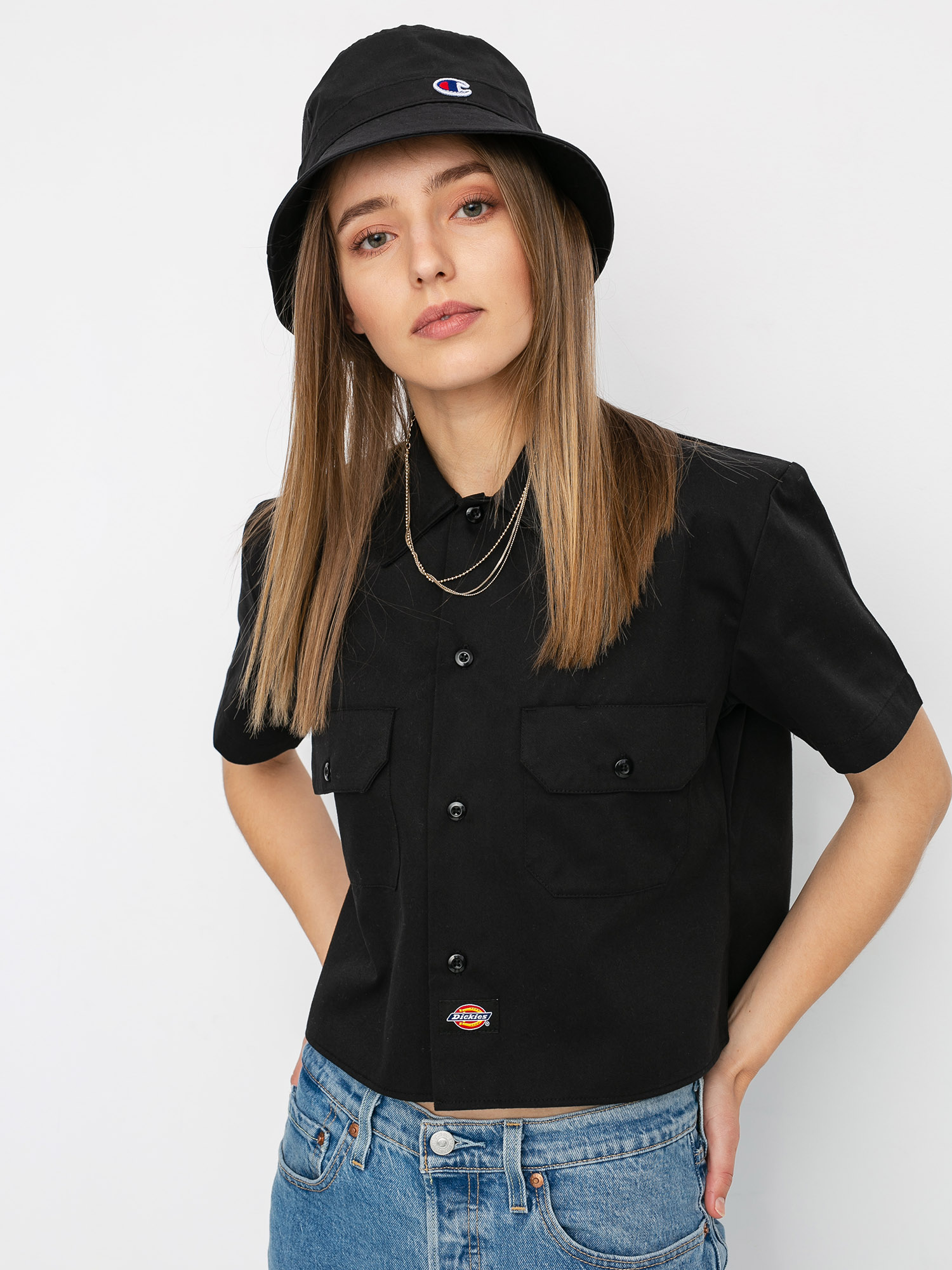 Koszula Dickies Silver Grove Wmn (black)