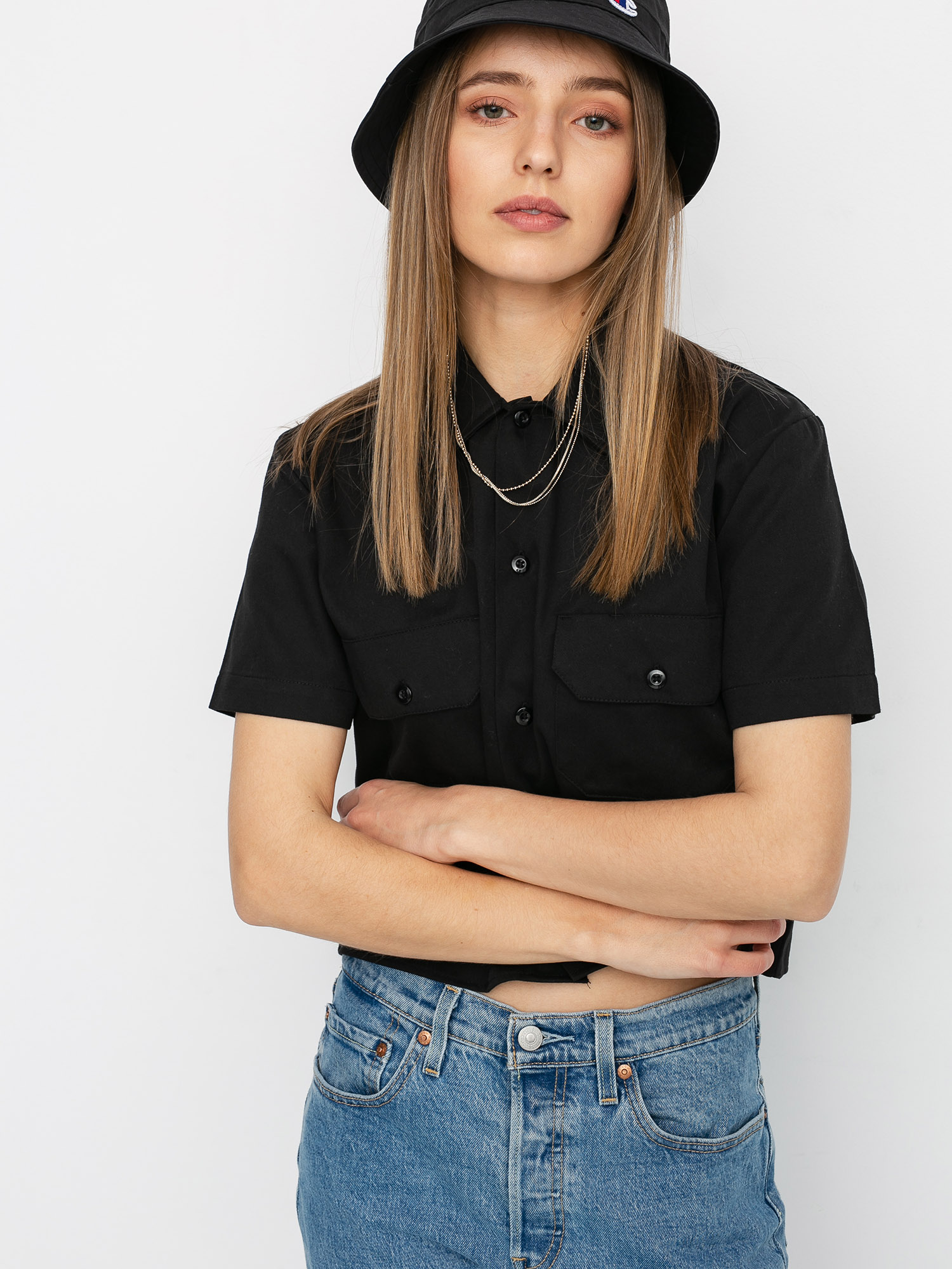 Koszula Dickies Silver Grove Wmn (black)