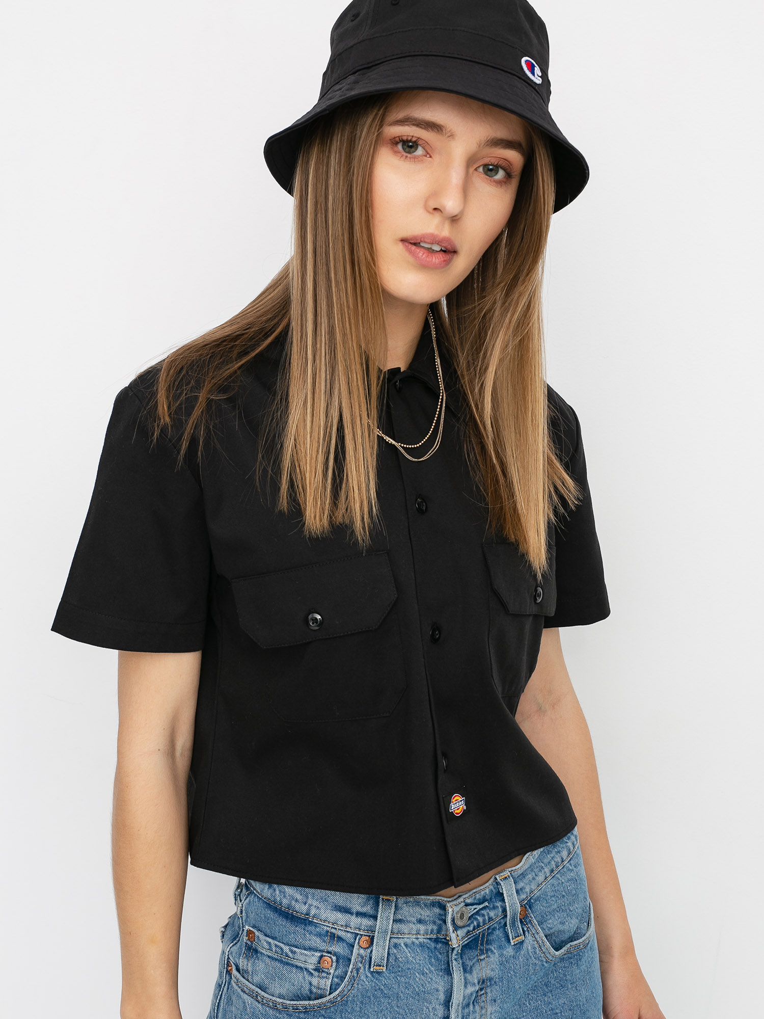Koszula Dickies Silver Grove Wmn (black)