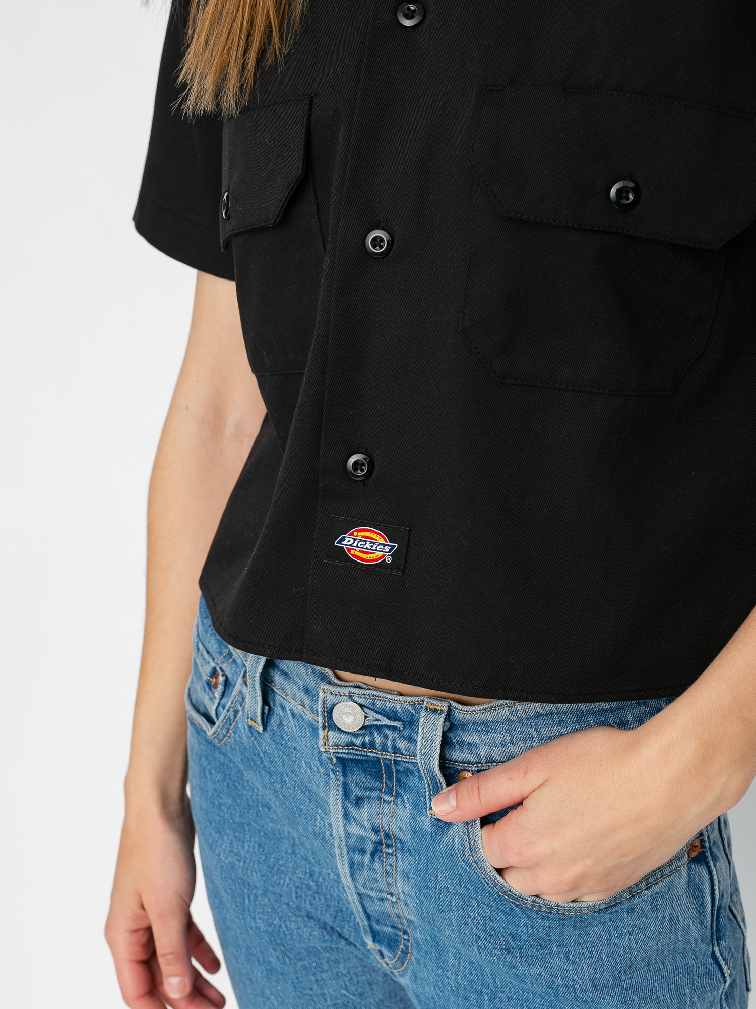 Koszula Dickies Silver Grove Wmn (black)
