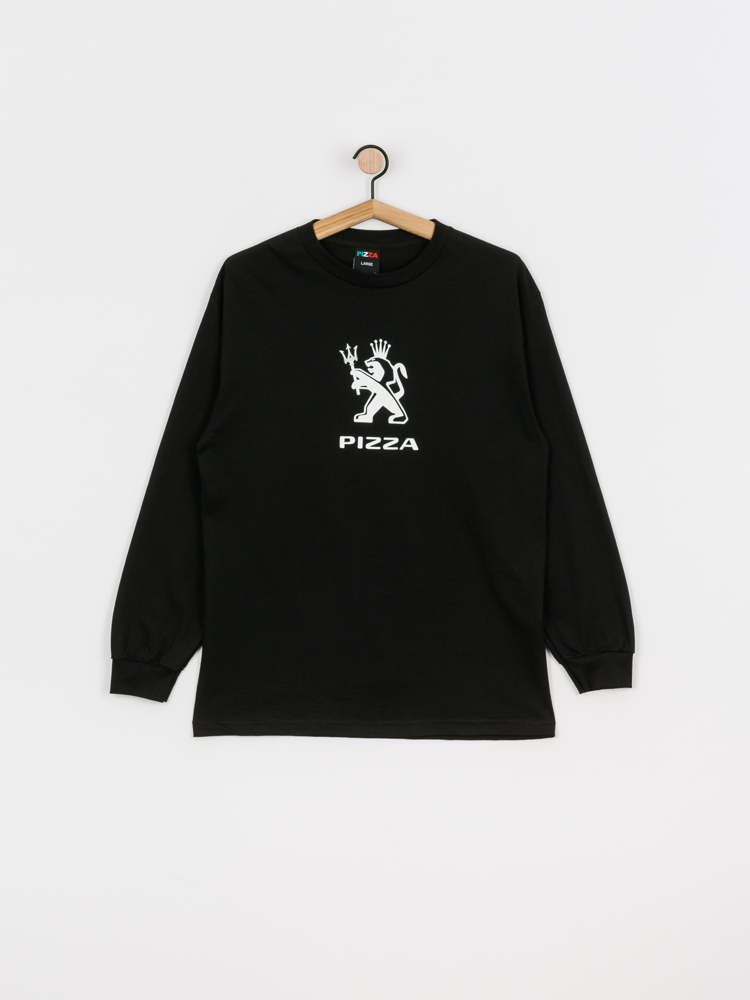 Longsleeve Pizza Skateboards Lyon (black)