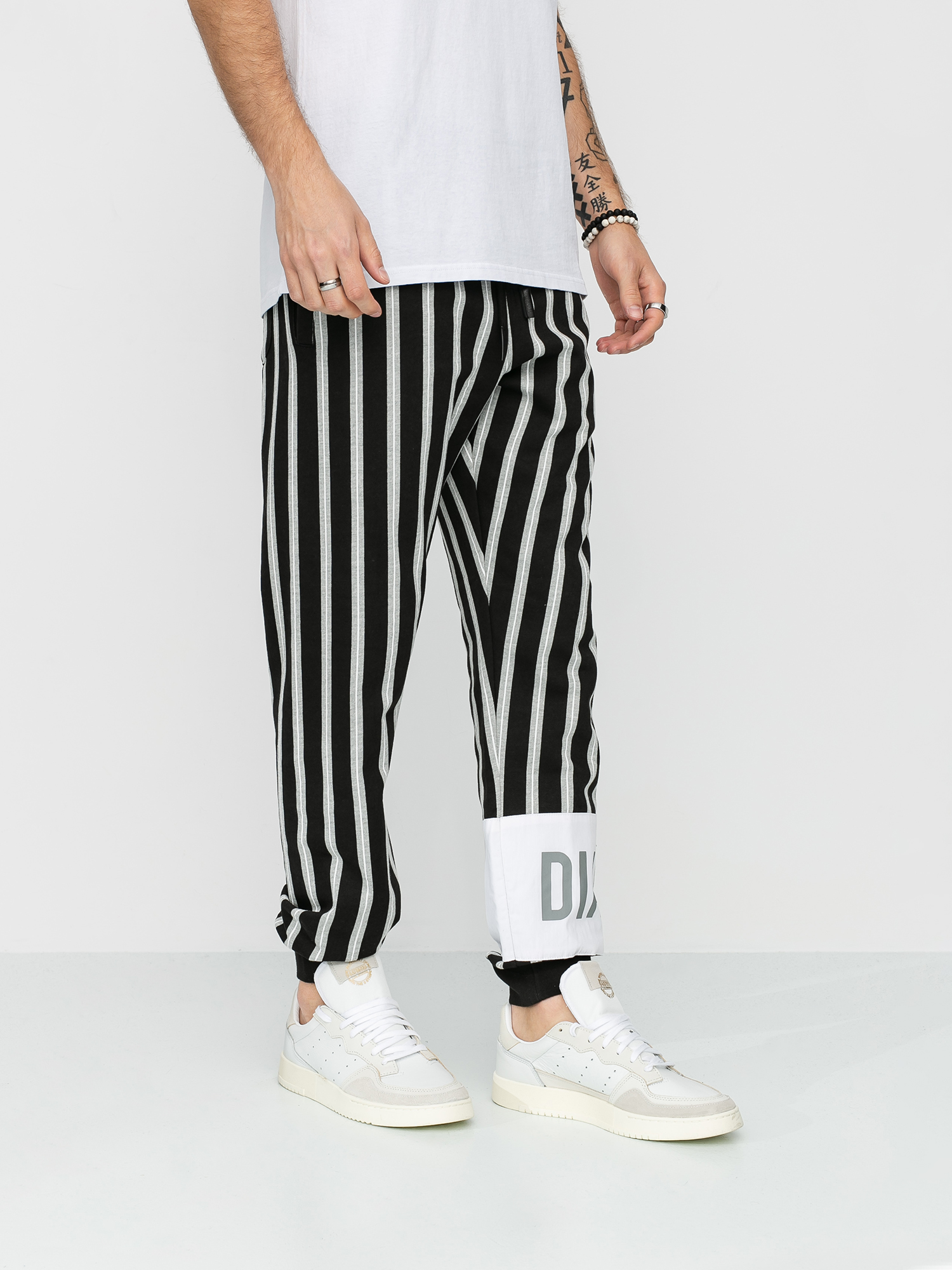 Spodnie Diamond Supply Co. Lafayette Striped (black)