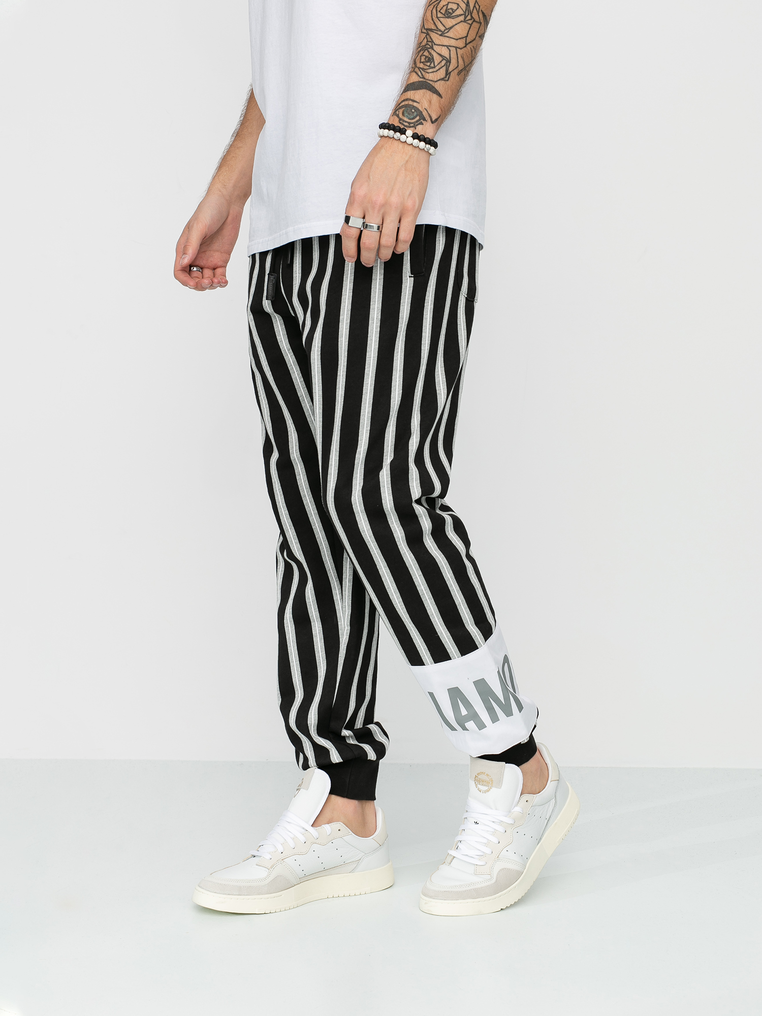 Spodnie Diamond Supply Co. Lafayette Striped (black)