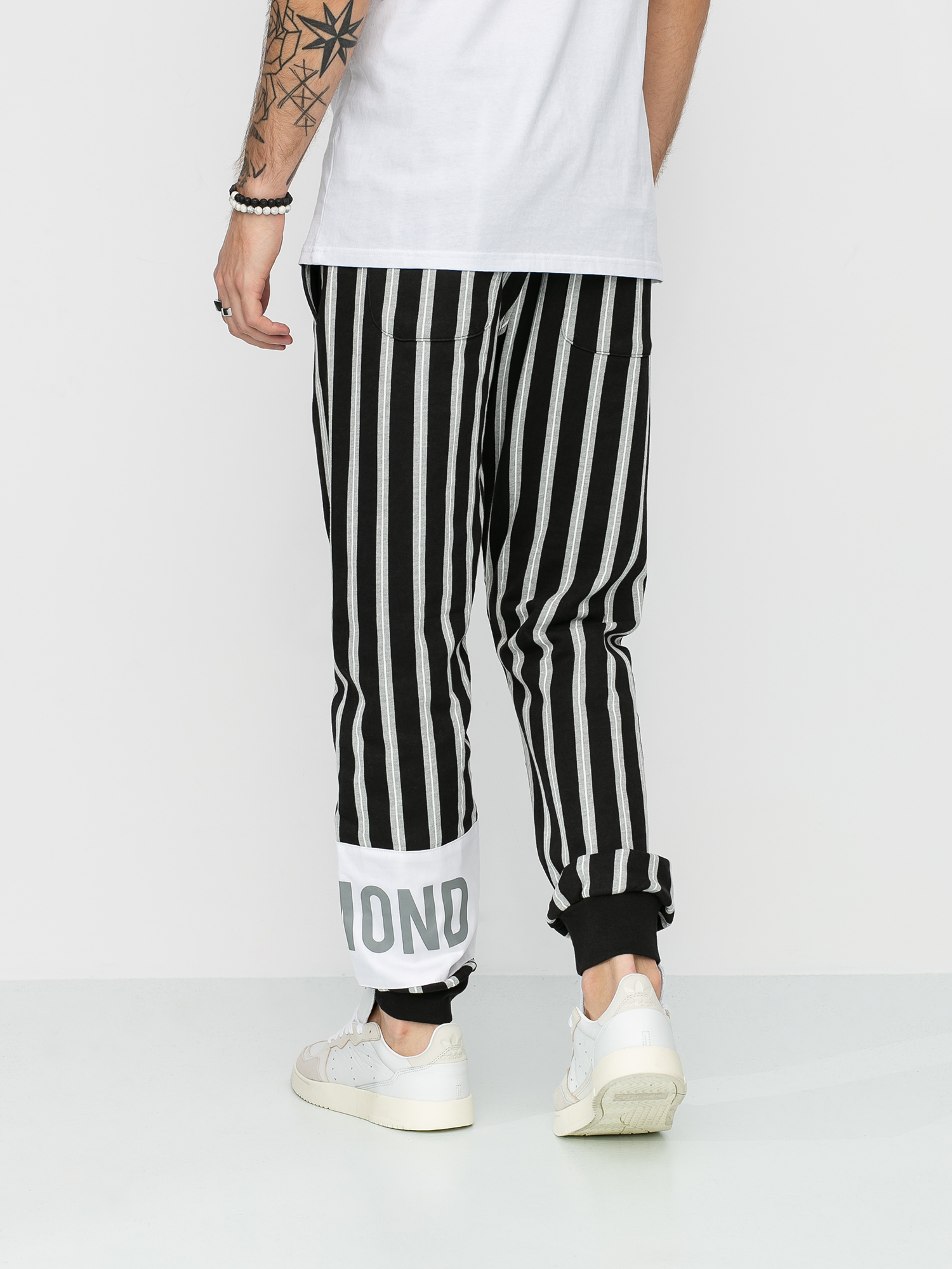 Spodnie Diamond Supply Co. Lafayette Striped (black)