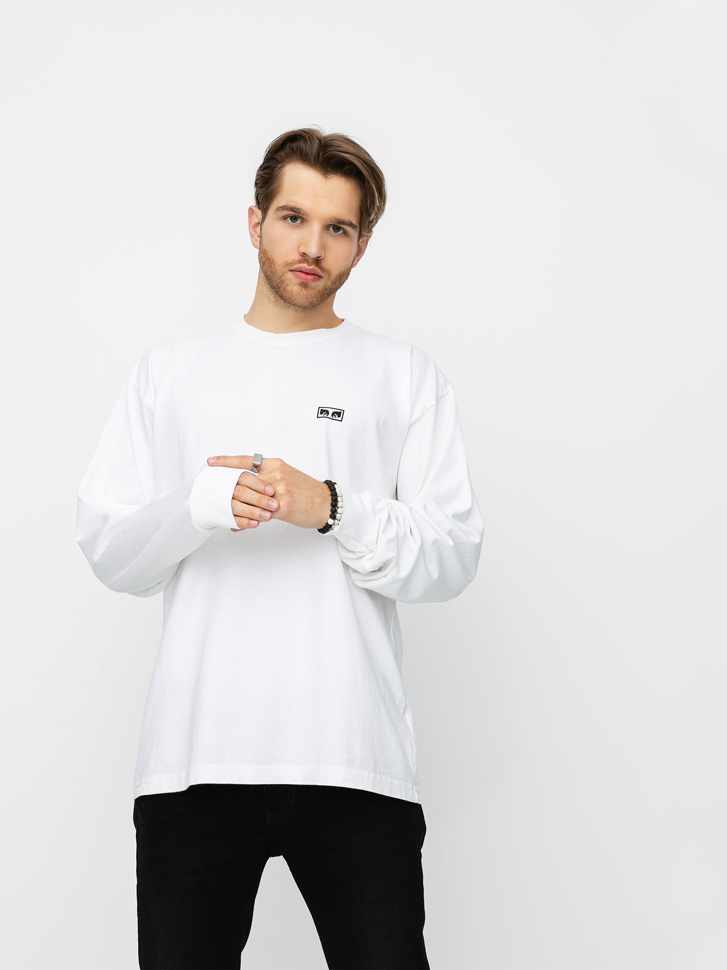 Longsleeve OBEY Obey Eyes 3 (white)