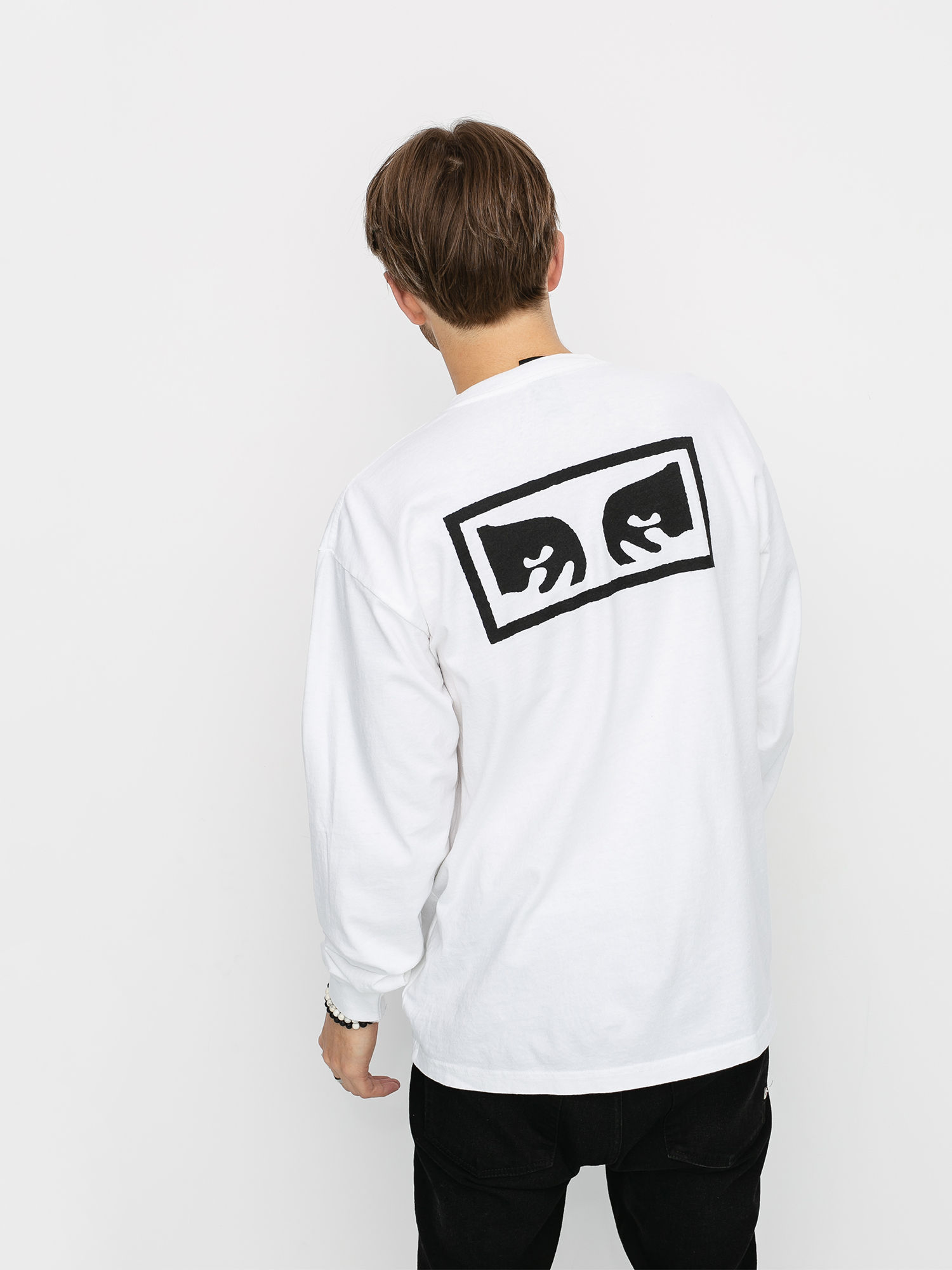 Longsleeve OBEY Obey Eyes 3 (white)