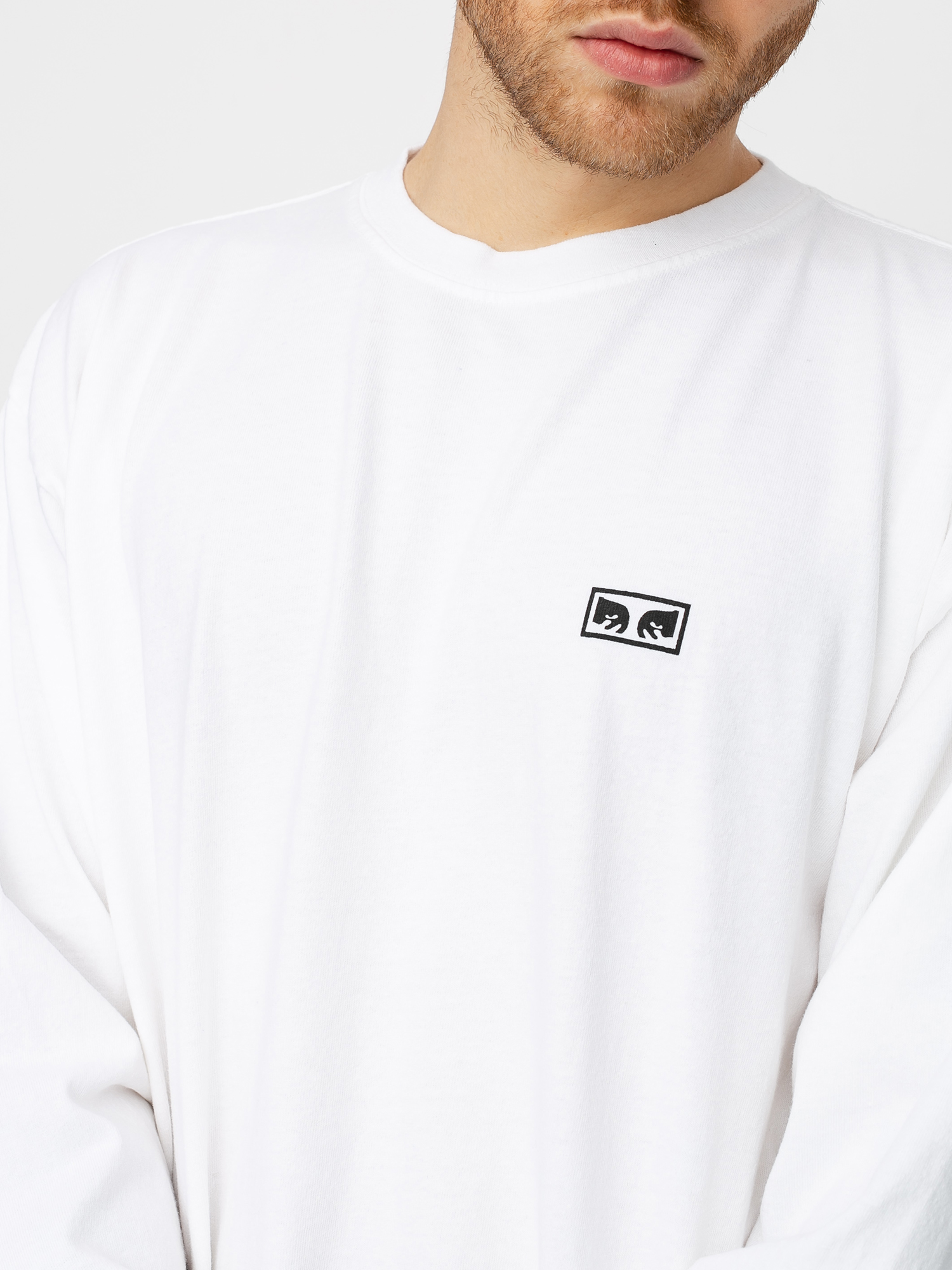 Longsleeve OBEY Obey Eyes 3 (white)